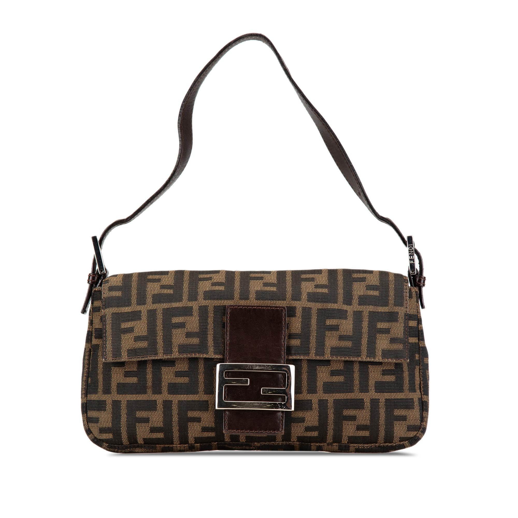 Fendi Zucca Canvas Baguette (SHG-cTex3N)
