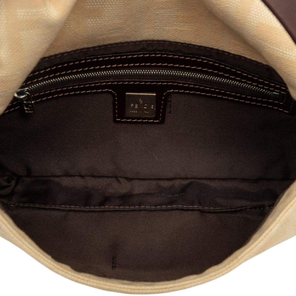Fendi Zucca Canvas Baguette
