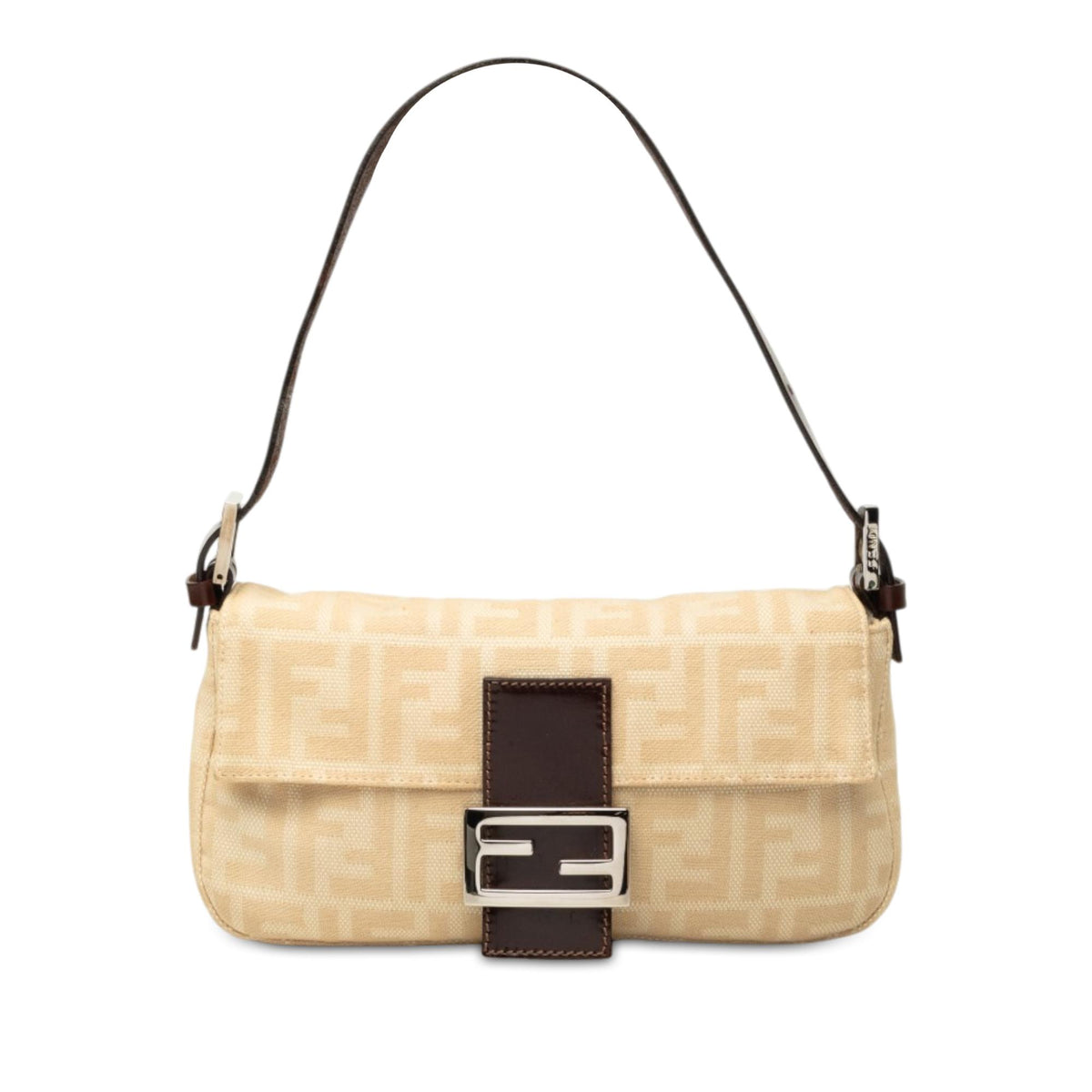 Fendi Zucca Canvas Baguette