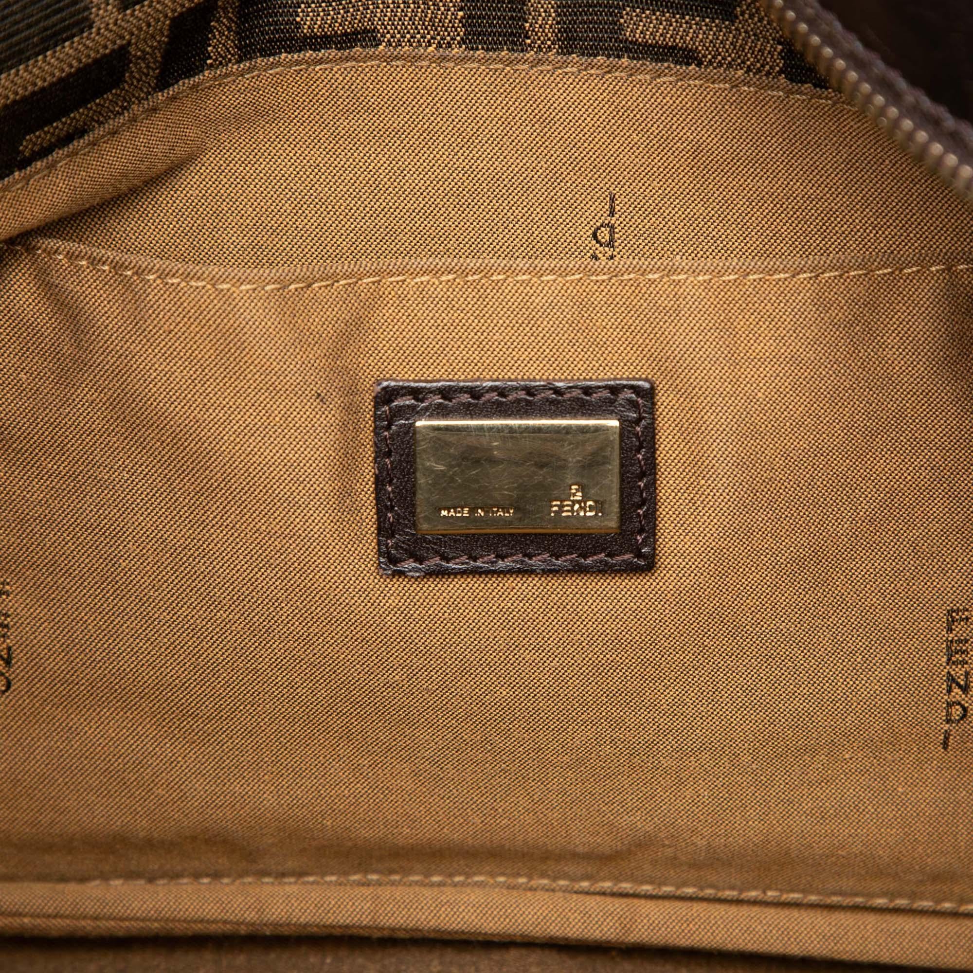 Fendi Zucca Canvas Chef Tote