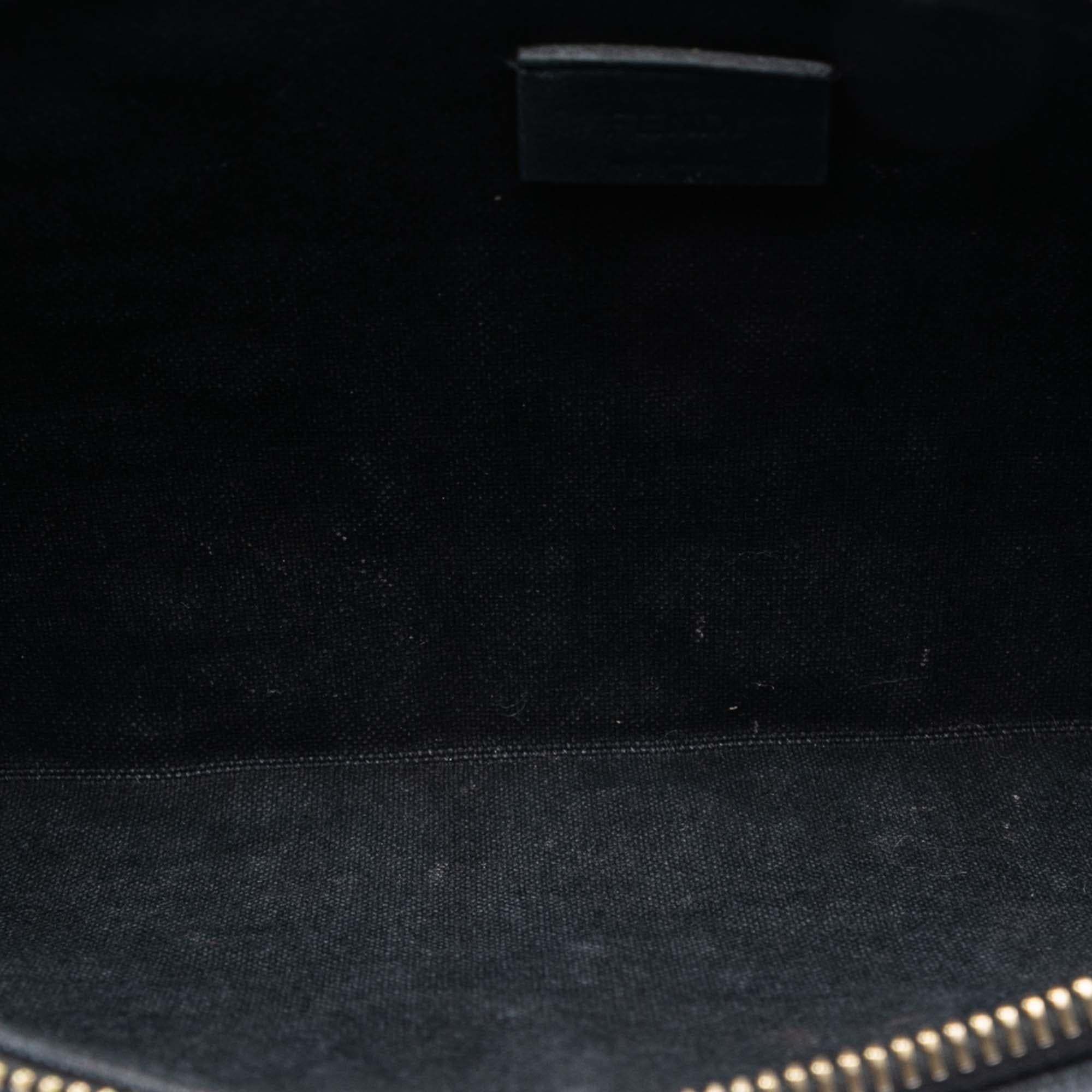 Fendi Zucca Canvas Clutch