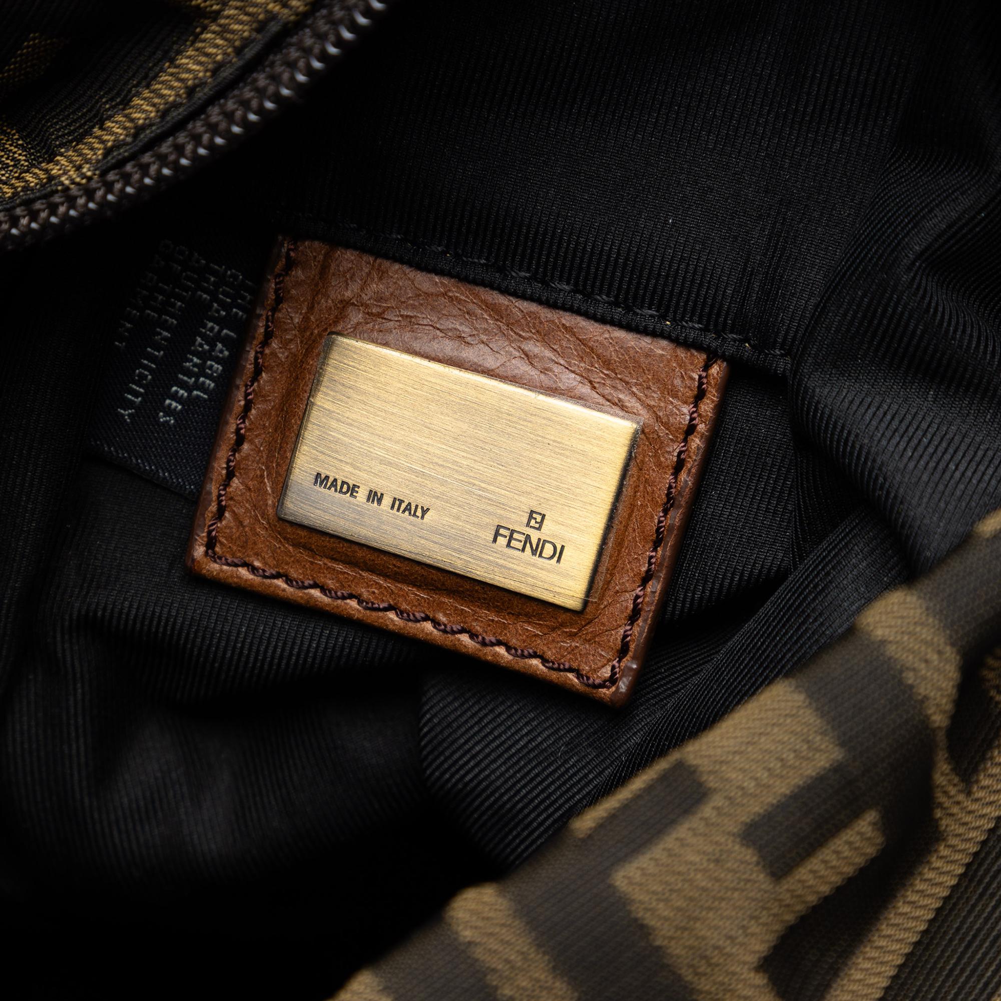 Fendi Zucca Canvas Crossbody