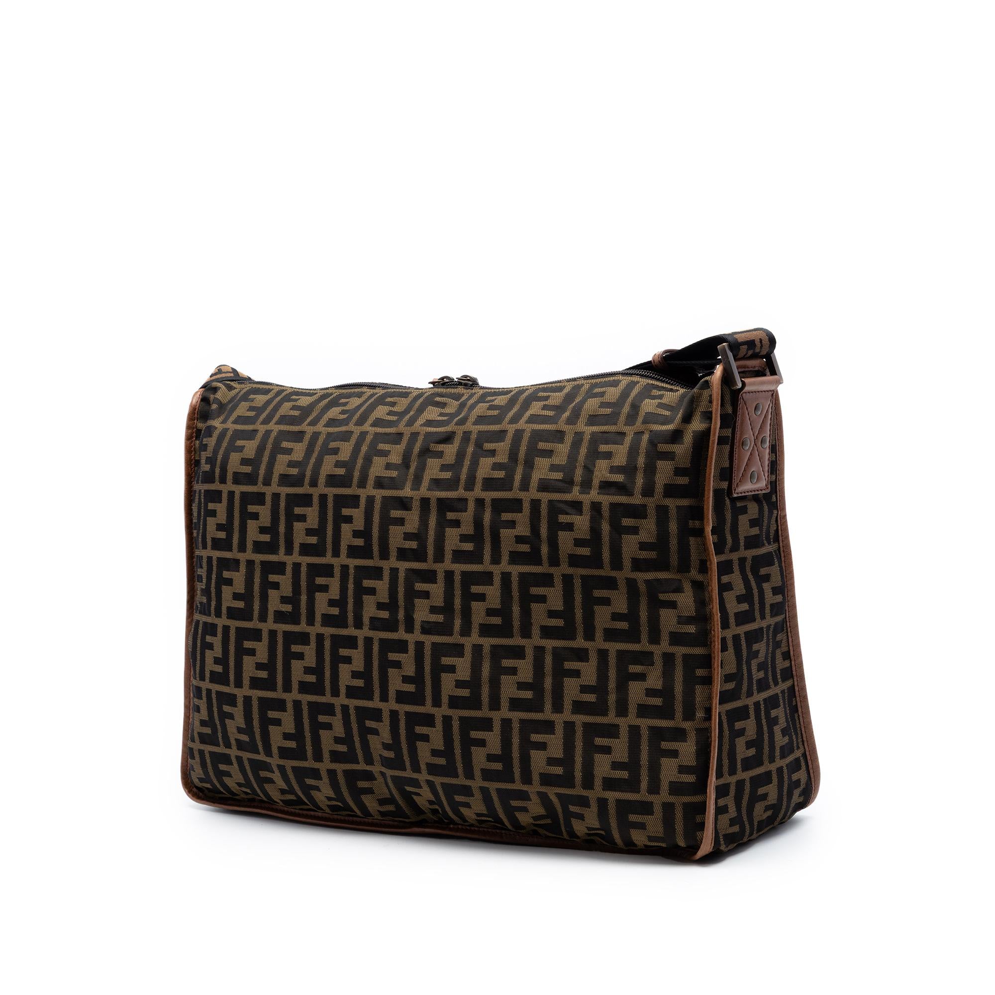 Fendi Zucca Canvas Crossbody