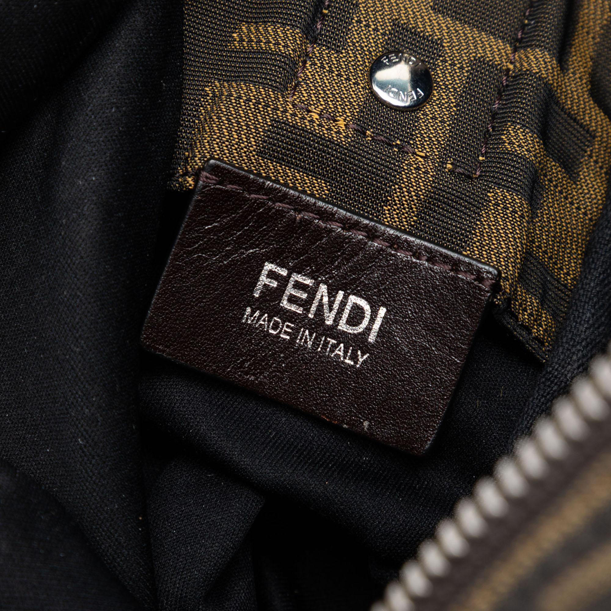 Fendi Zucca Canvas Crossbody