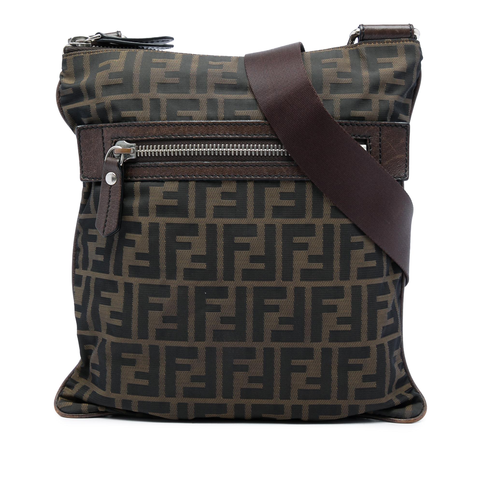 Fendi Zucca Canvas Crossbody
