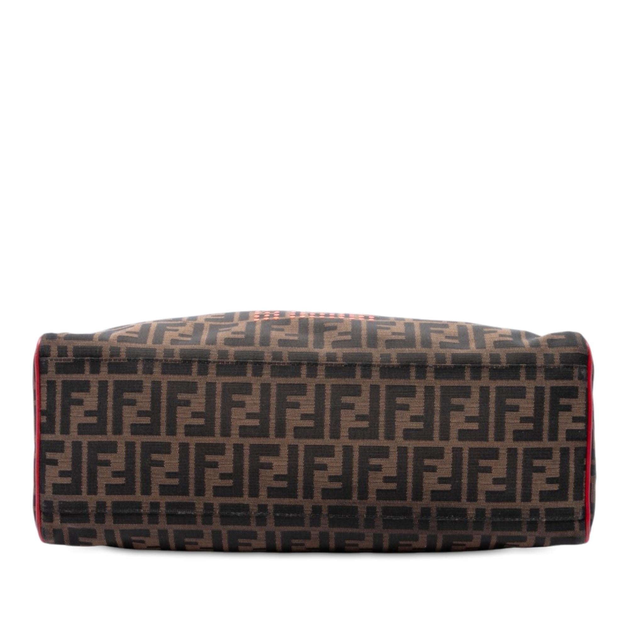 Fendi Zucca Canvas Etniko Du Jour Handbag
