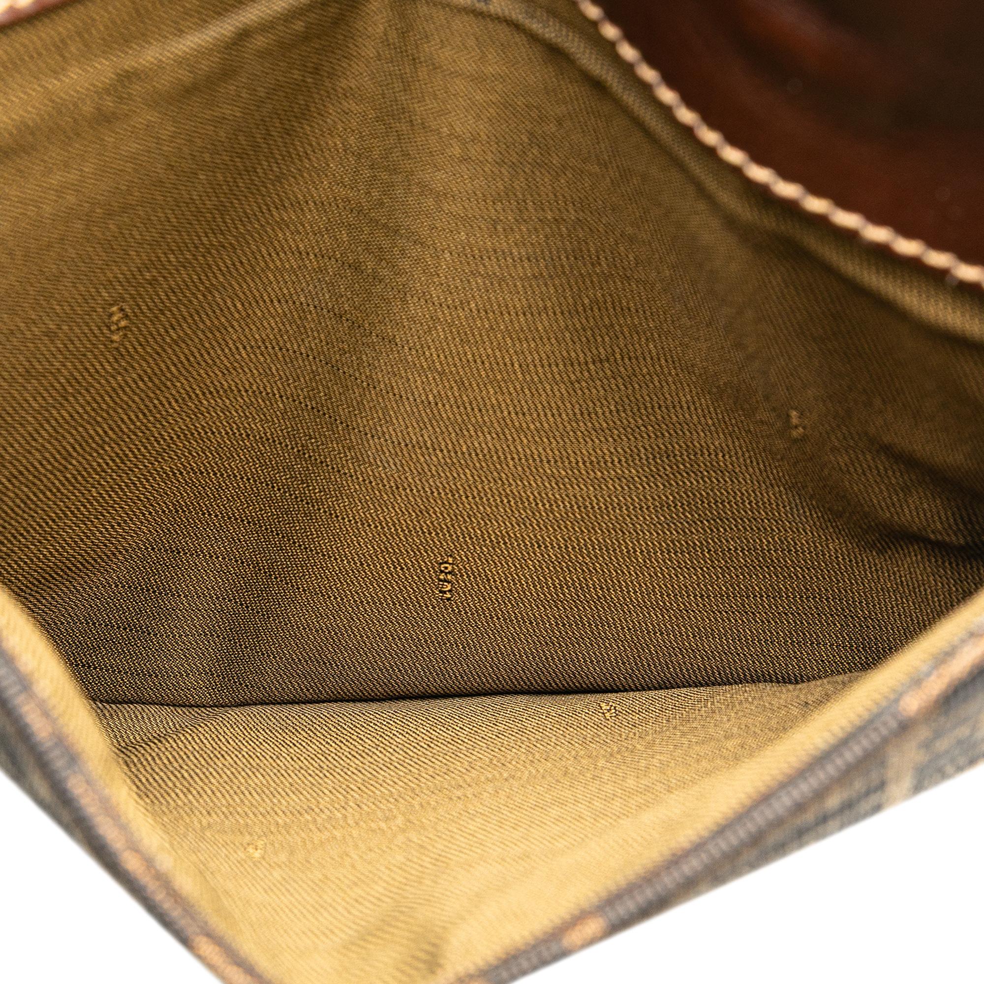 Fendi Zucca Canvas Handbag