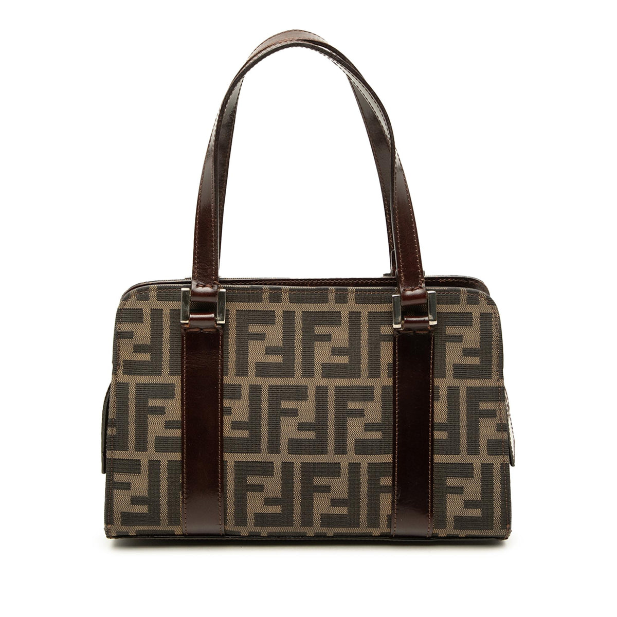 Fendi Zucca Canvas Handbag