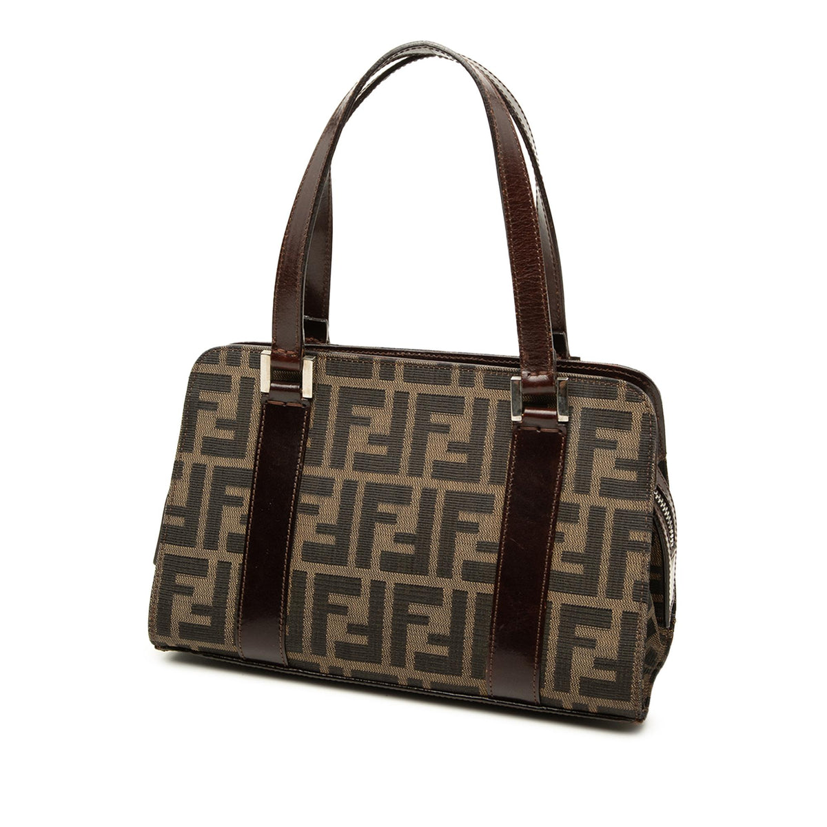 Fendi Zucca Canvas Handbag