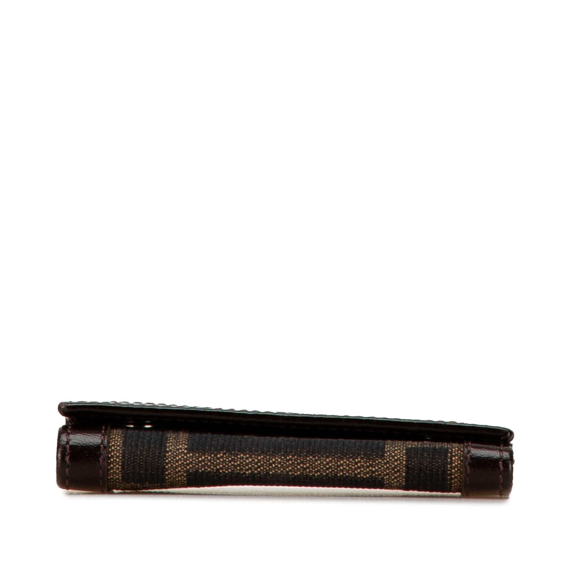 Fendi Zucca Canvas Key Holder