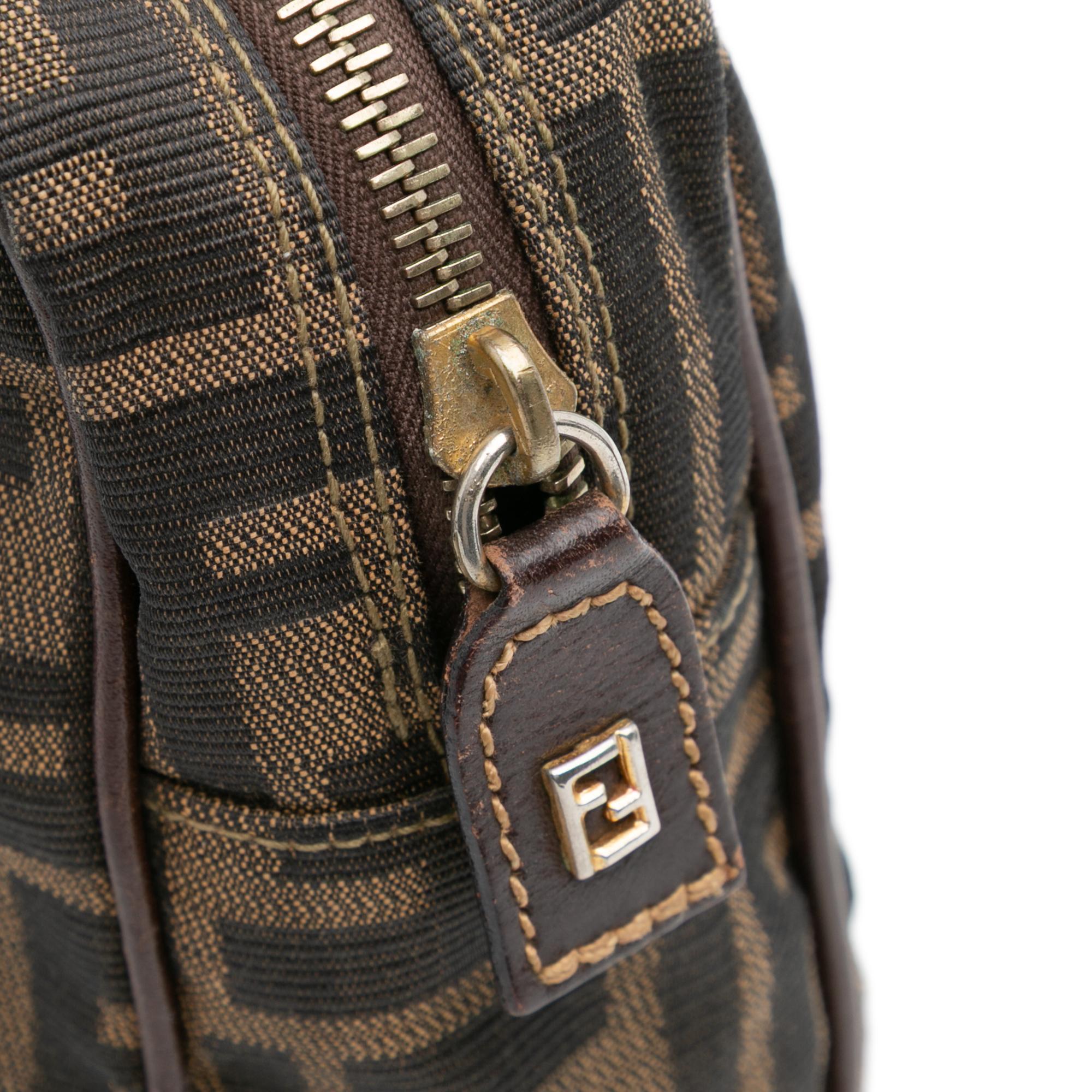 Fendi Zucca Canvas Satchel