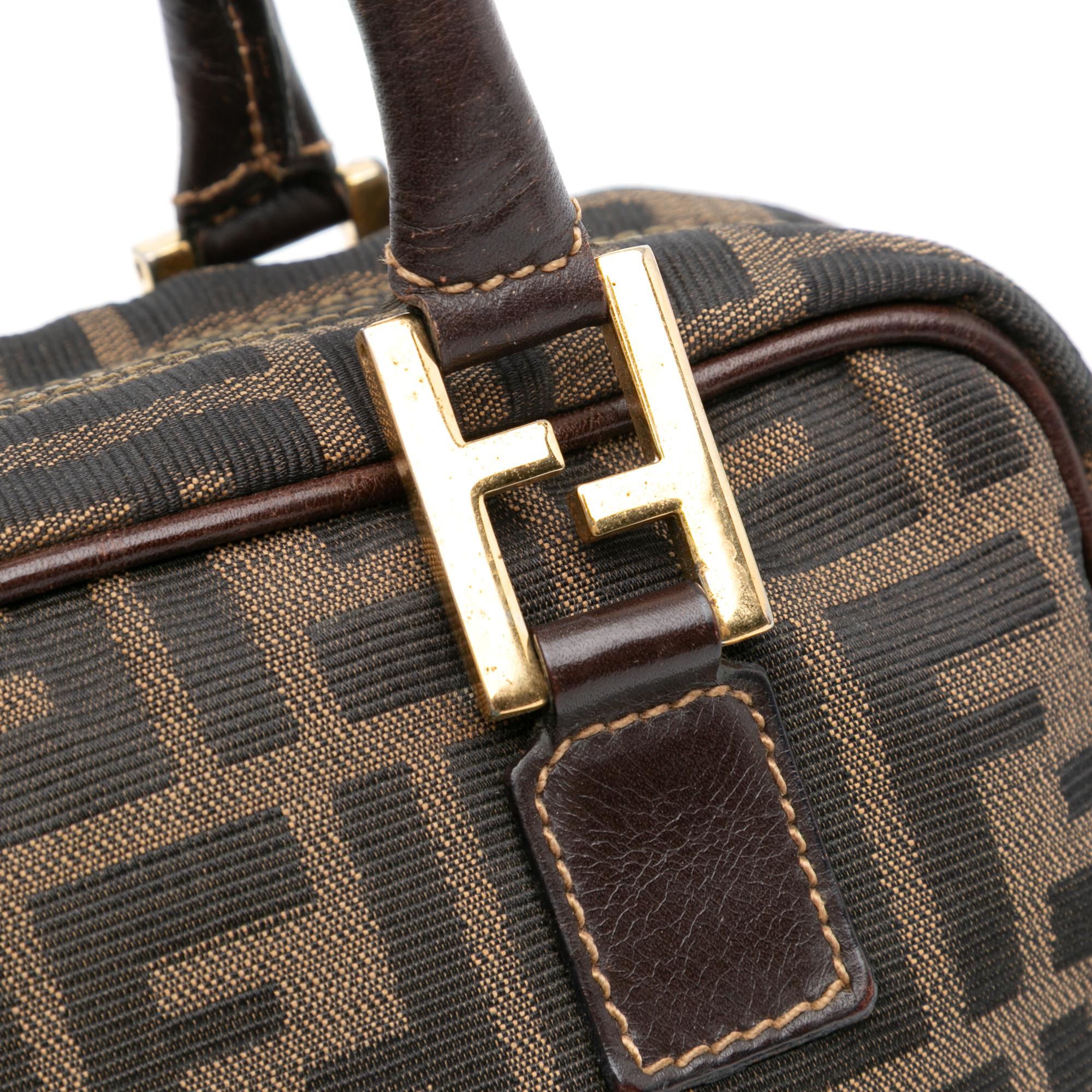 Fendi Zucca Canvas Satchel