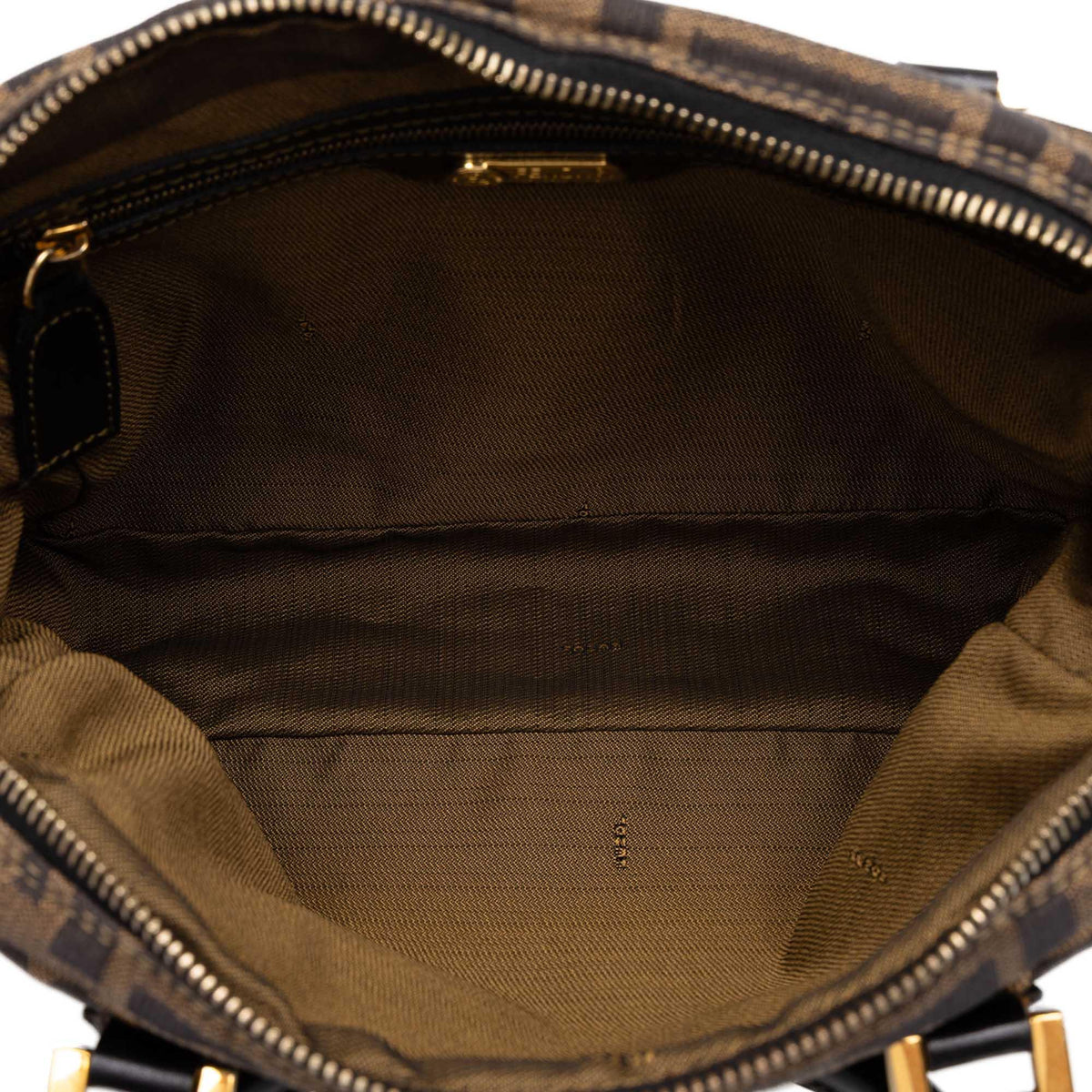 Fendi Zucca Canvas Satchel