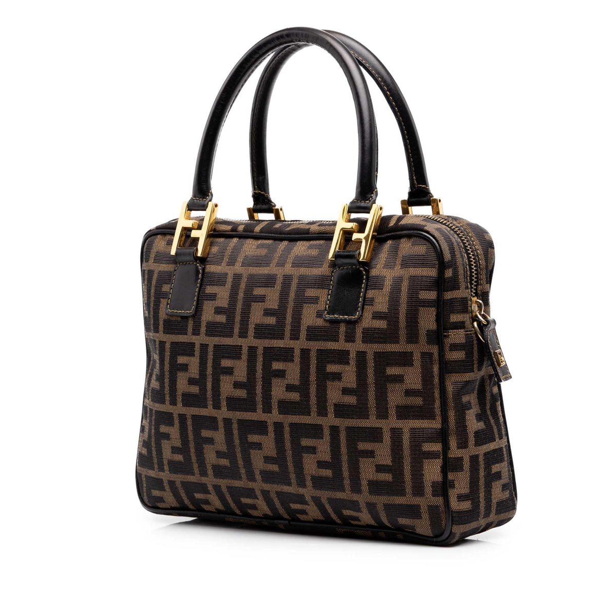 Fendi Zucca Canvas Satchel