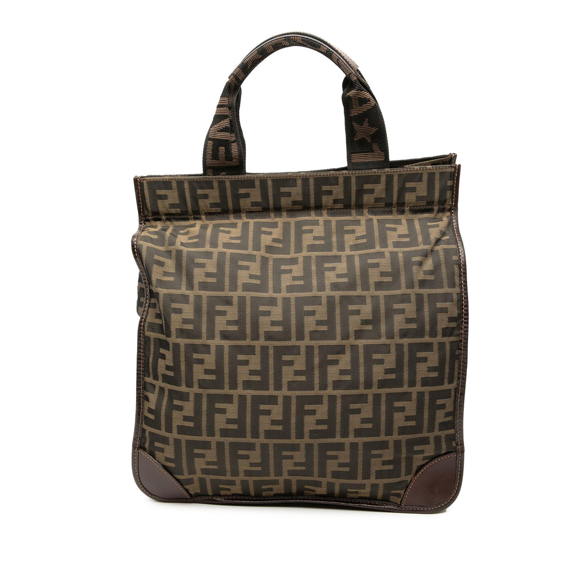 Fendi Zucca Canvas Shopping Tote
