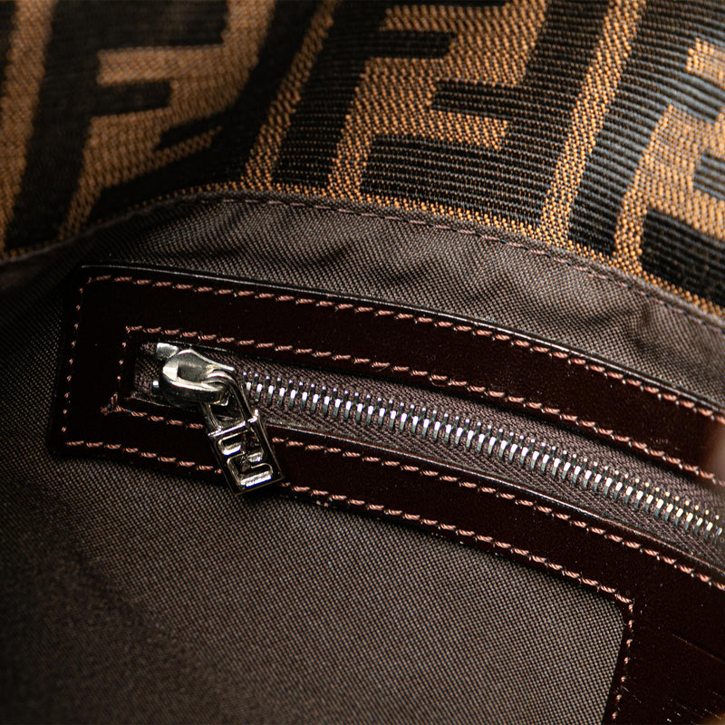 Fendi Zucca Canvas Shoulder Bag SHG bRAhLw LuxeDH