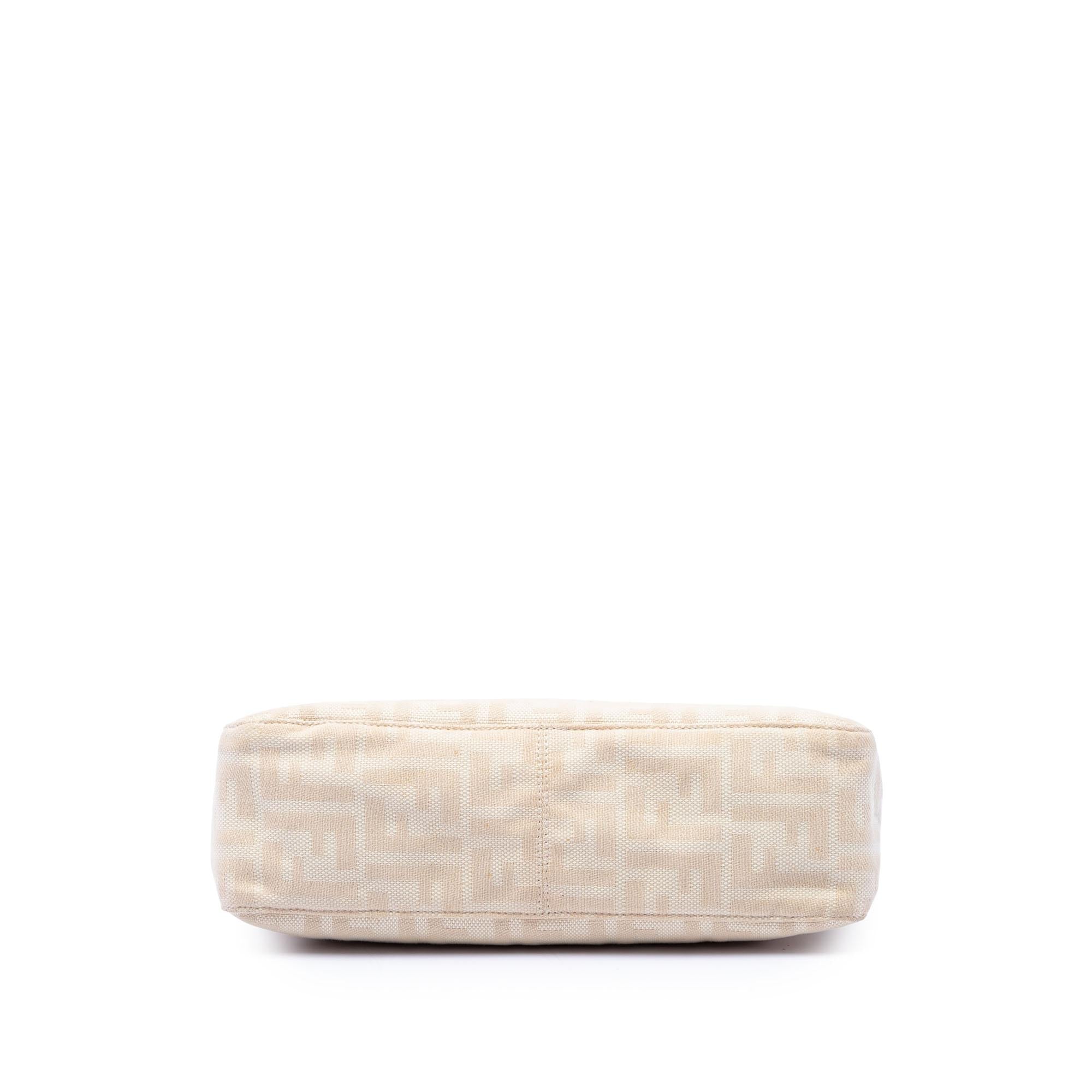 Fendi Zucca Canvas Shoulder Bag