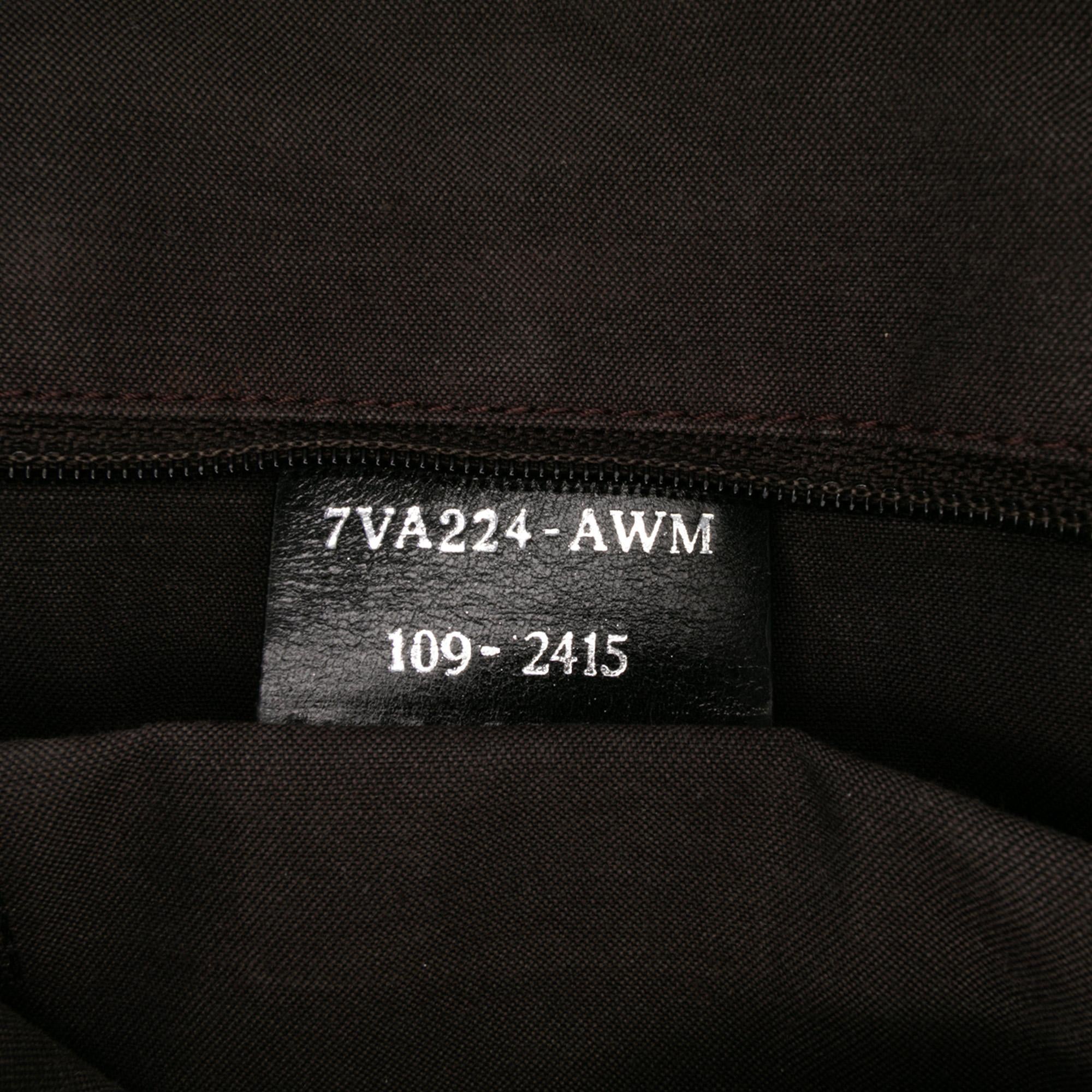 Fendi Zucca Canvas Tall Tote