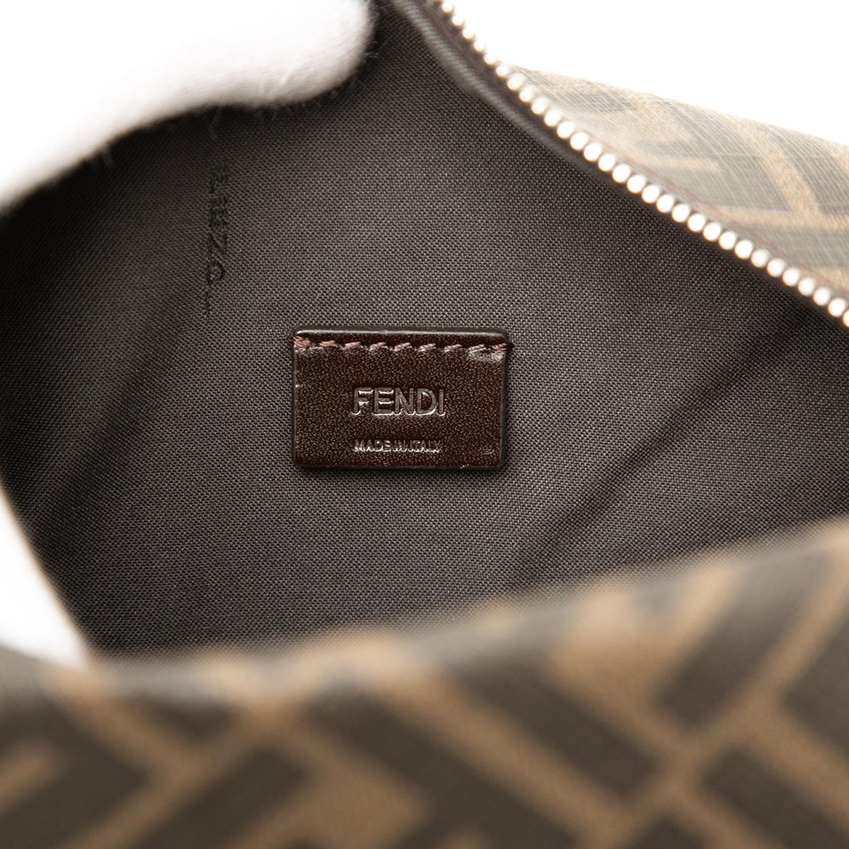 Fendi Zucca Canvas Toiletry Case
