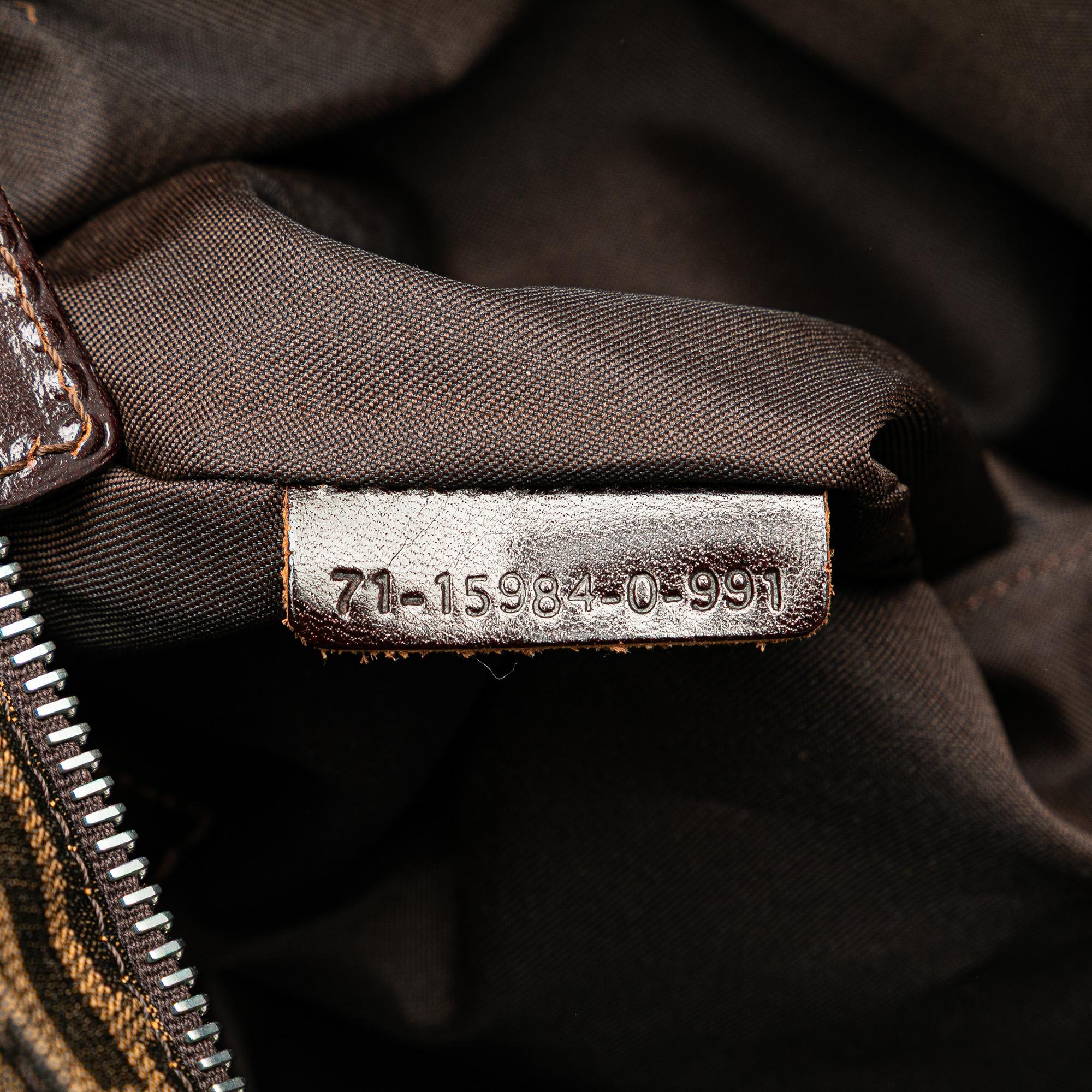 Fendi Zucca Canvas Tote