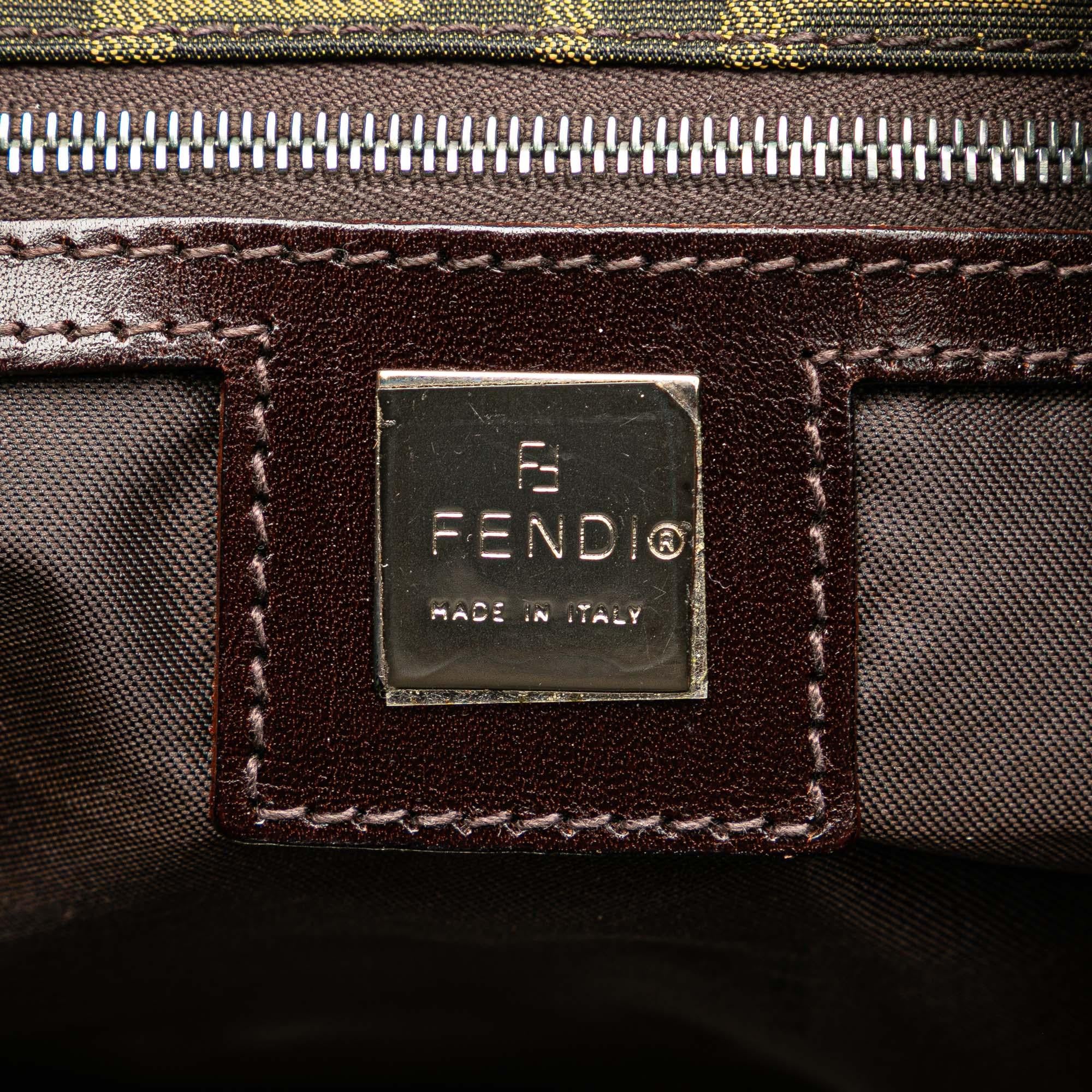 Fendi Zucca Canvas Tote