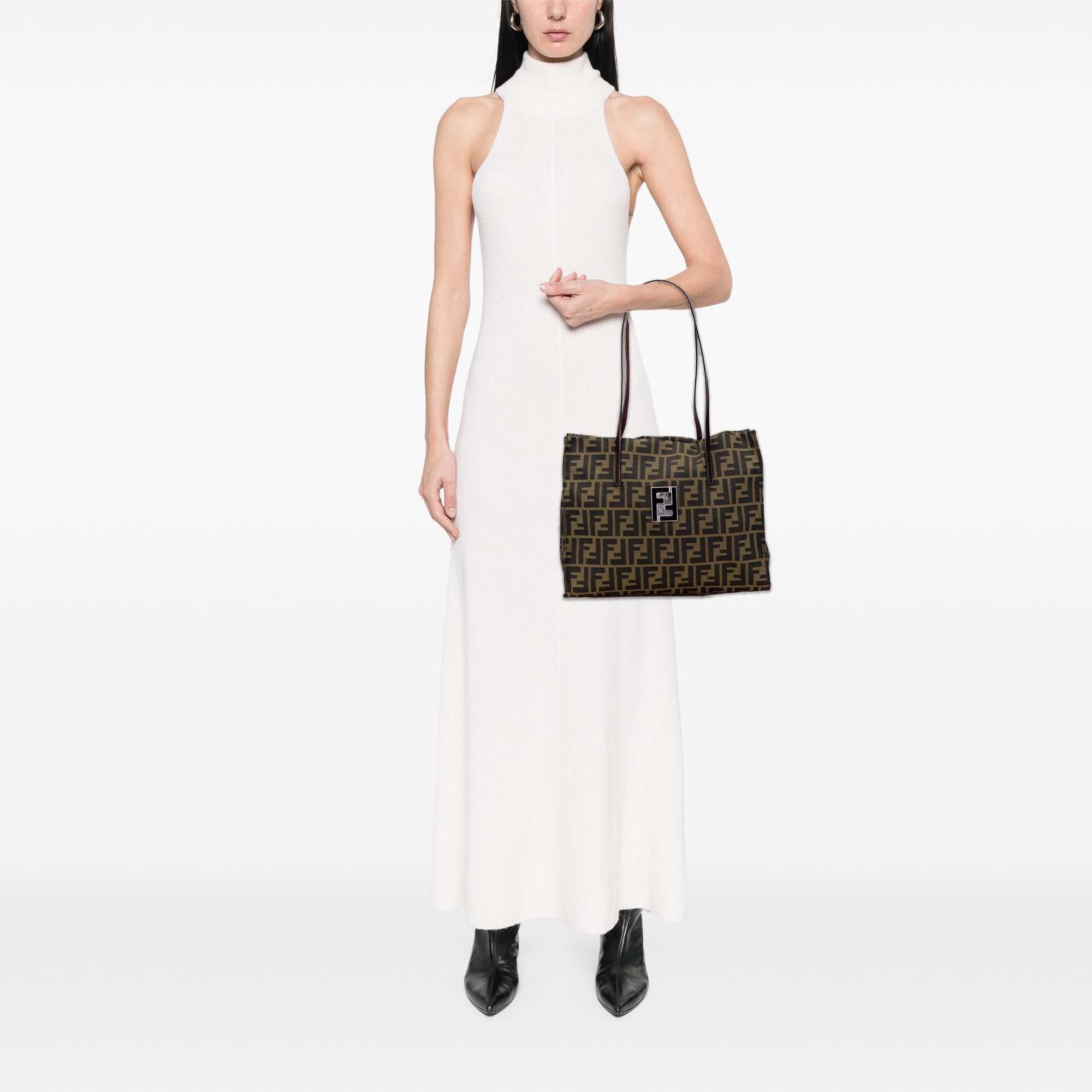 Fendi Zucca Canvas Tote