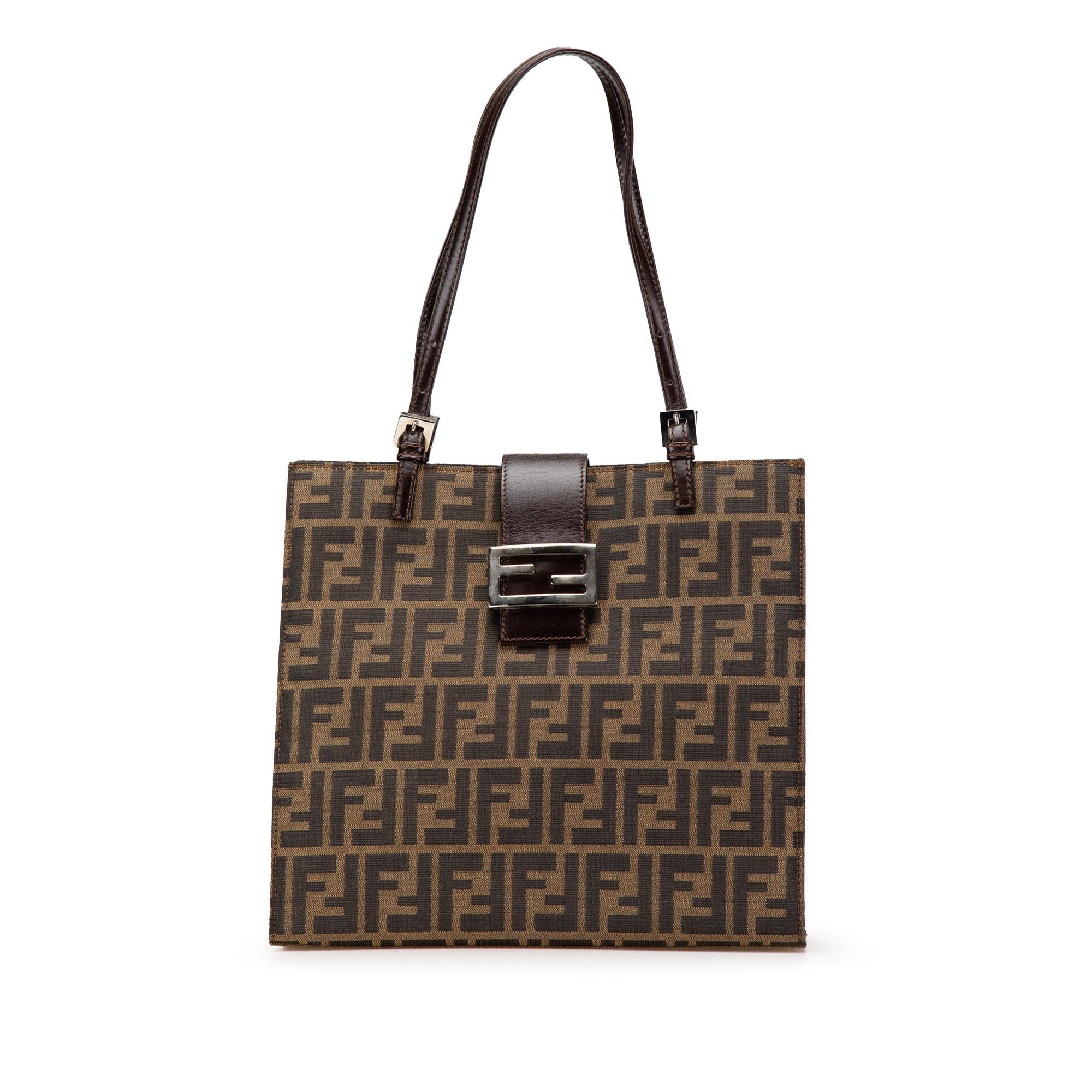 Fendi Zucca Canvas Tote