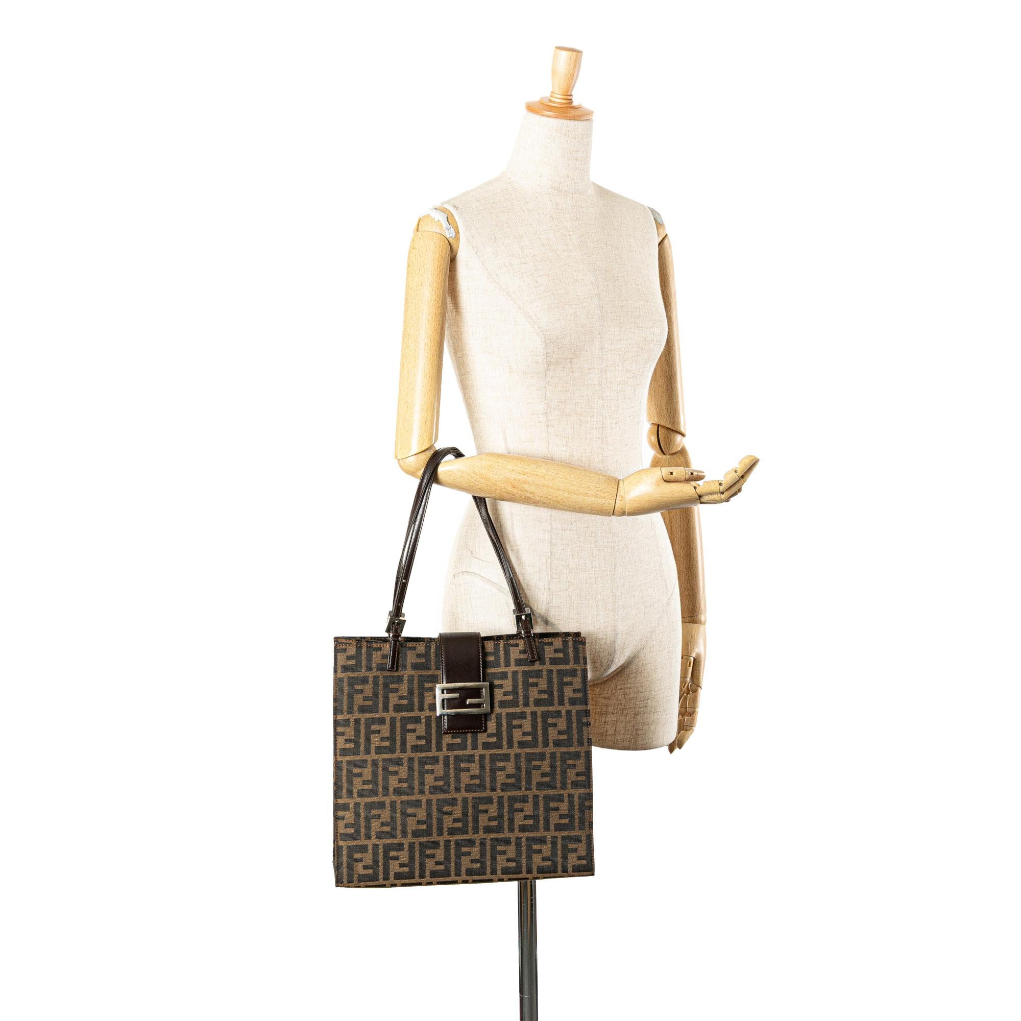 Fendi Zucca Canvas Tote