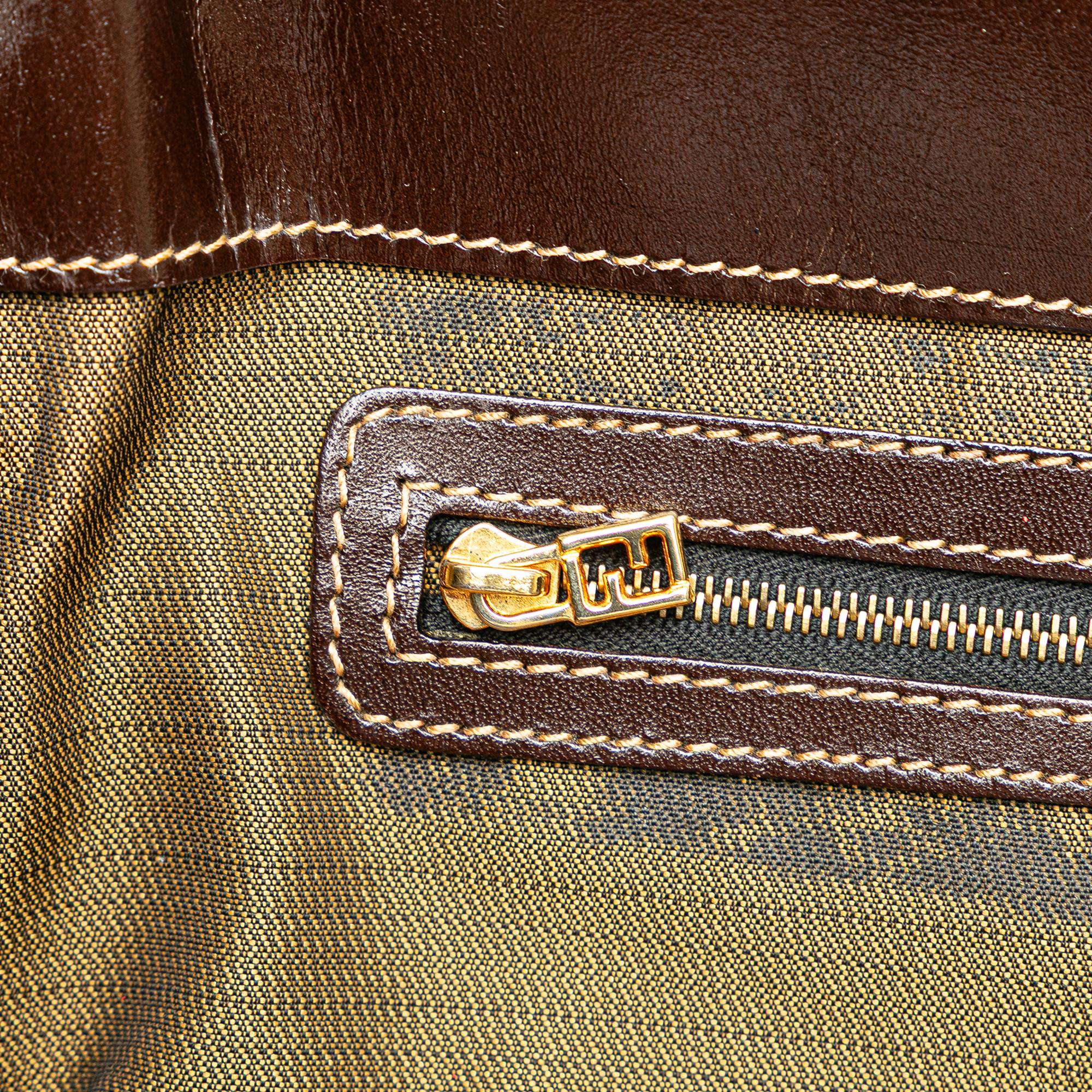 Fendi Zucca Canvas Tote