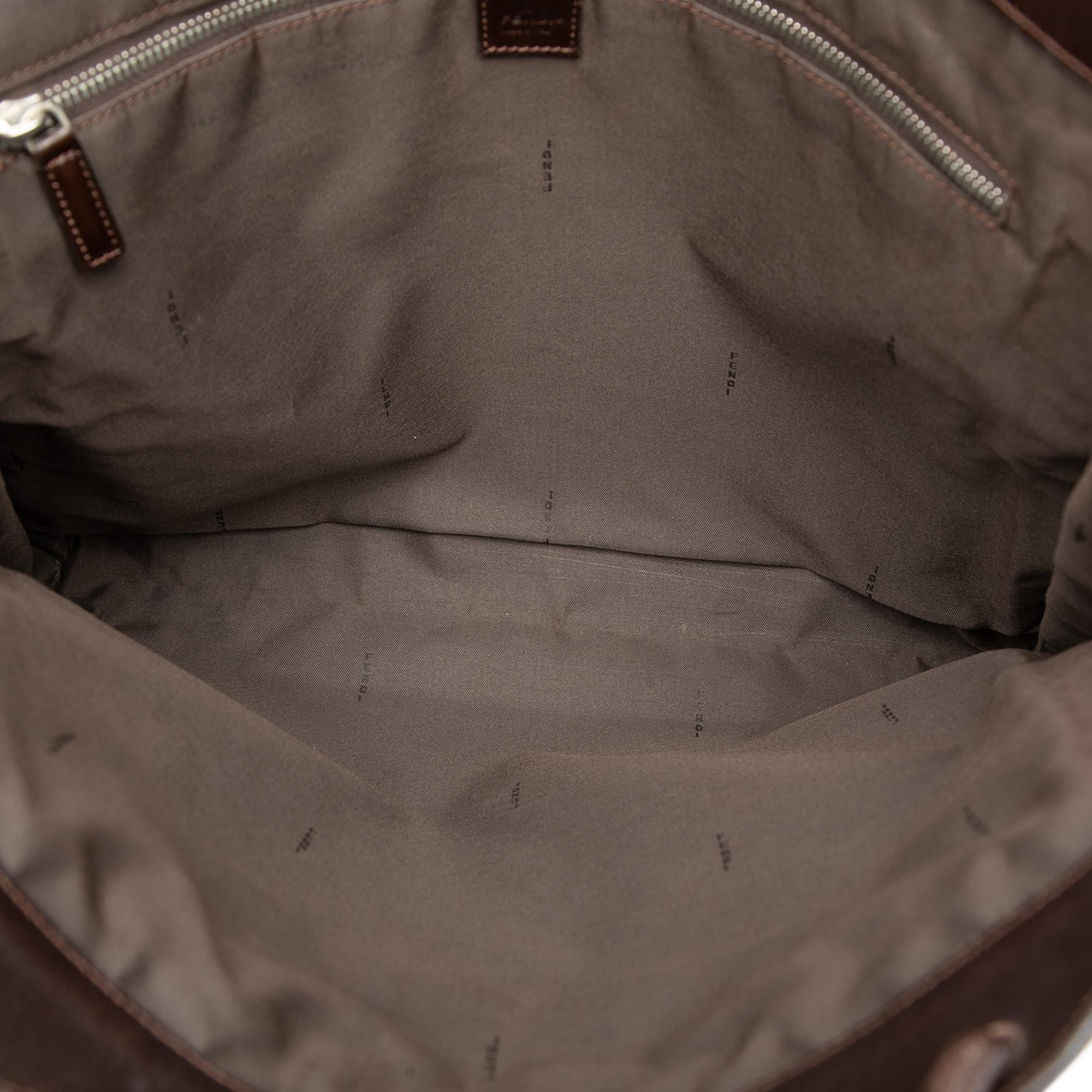 Fendi Zucca Canvas Tote