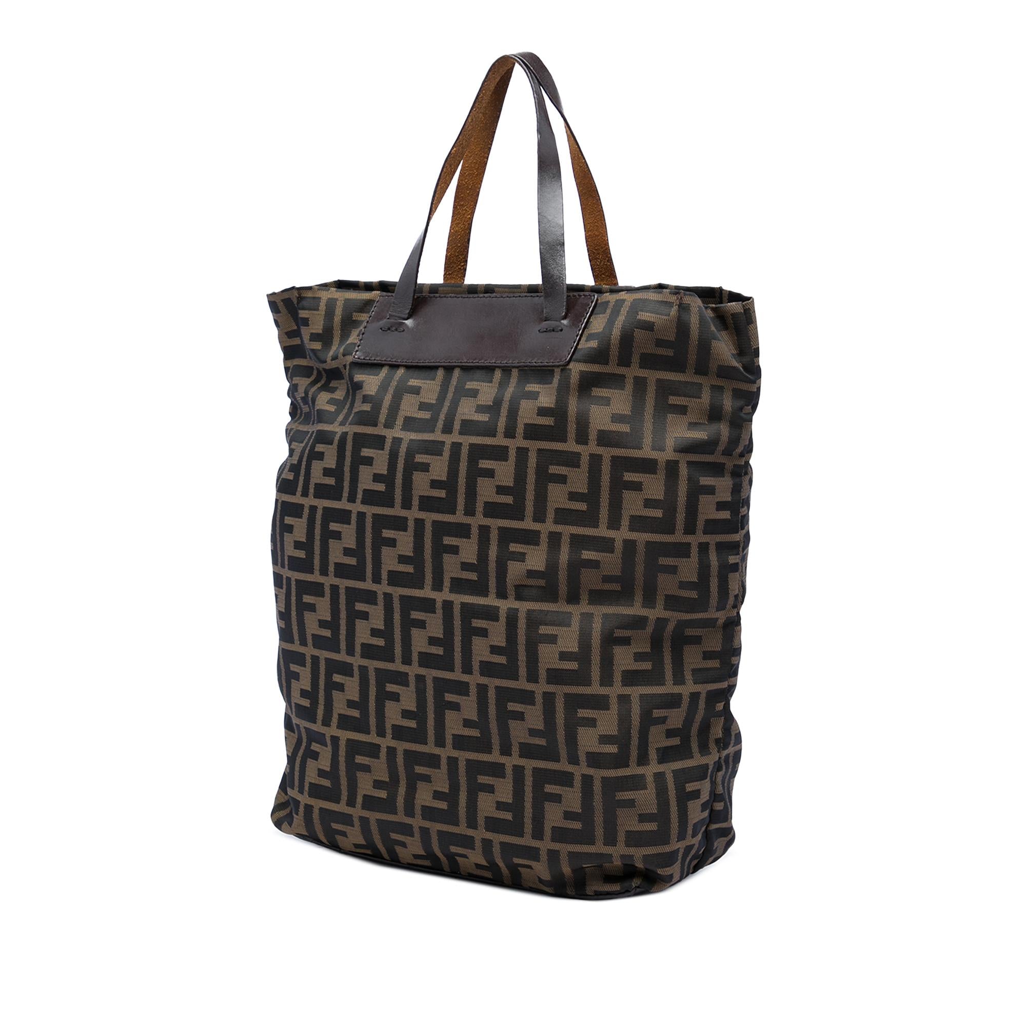 Fendi Zucca Canvas Tote