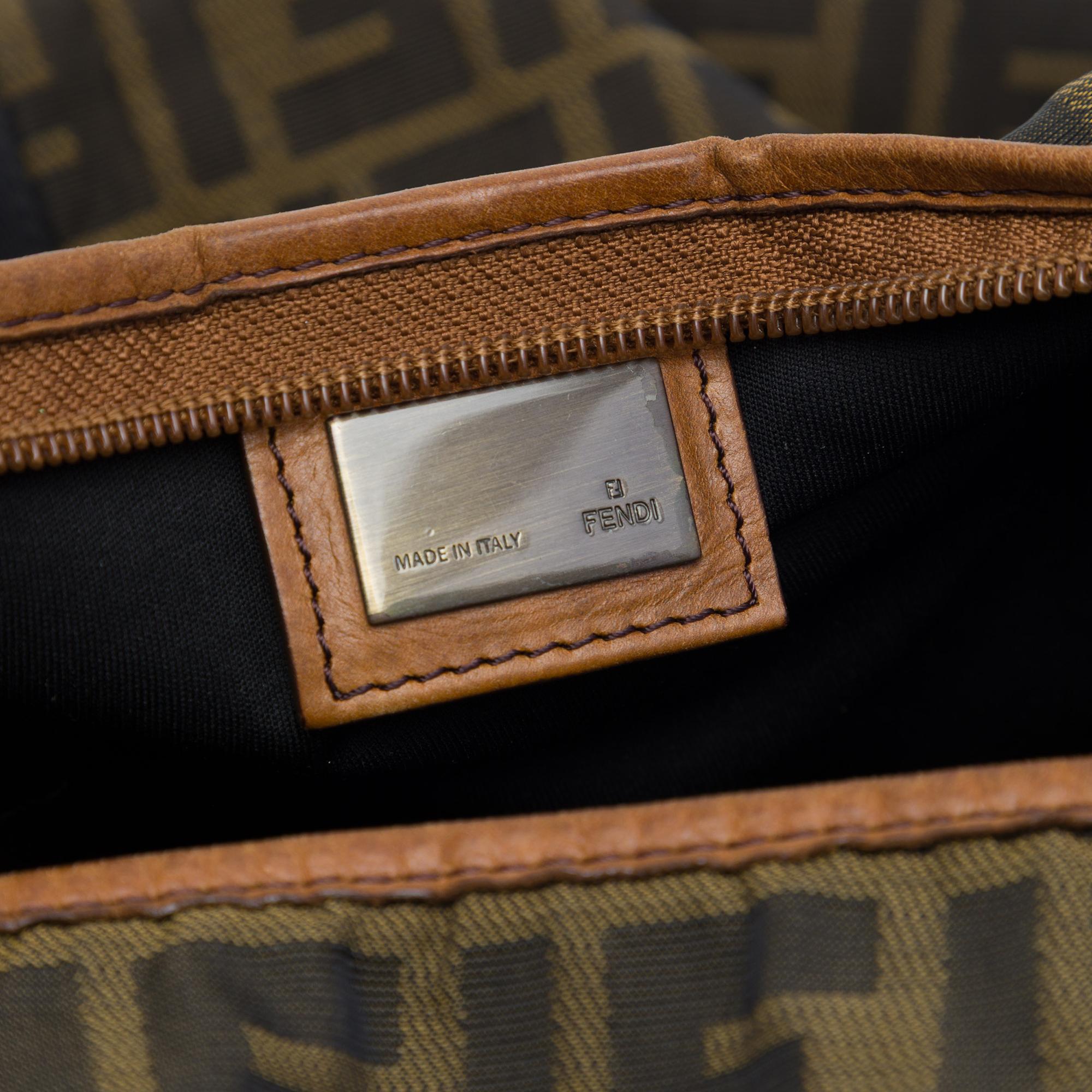 Fendi Zucca Canvas Tote