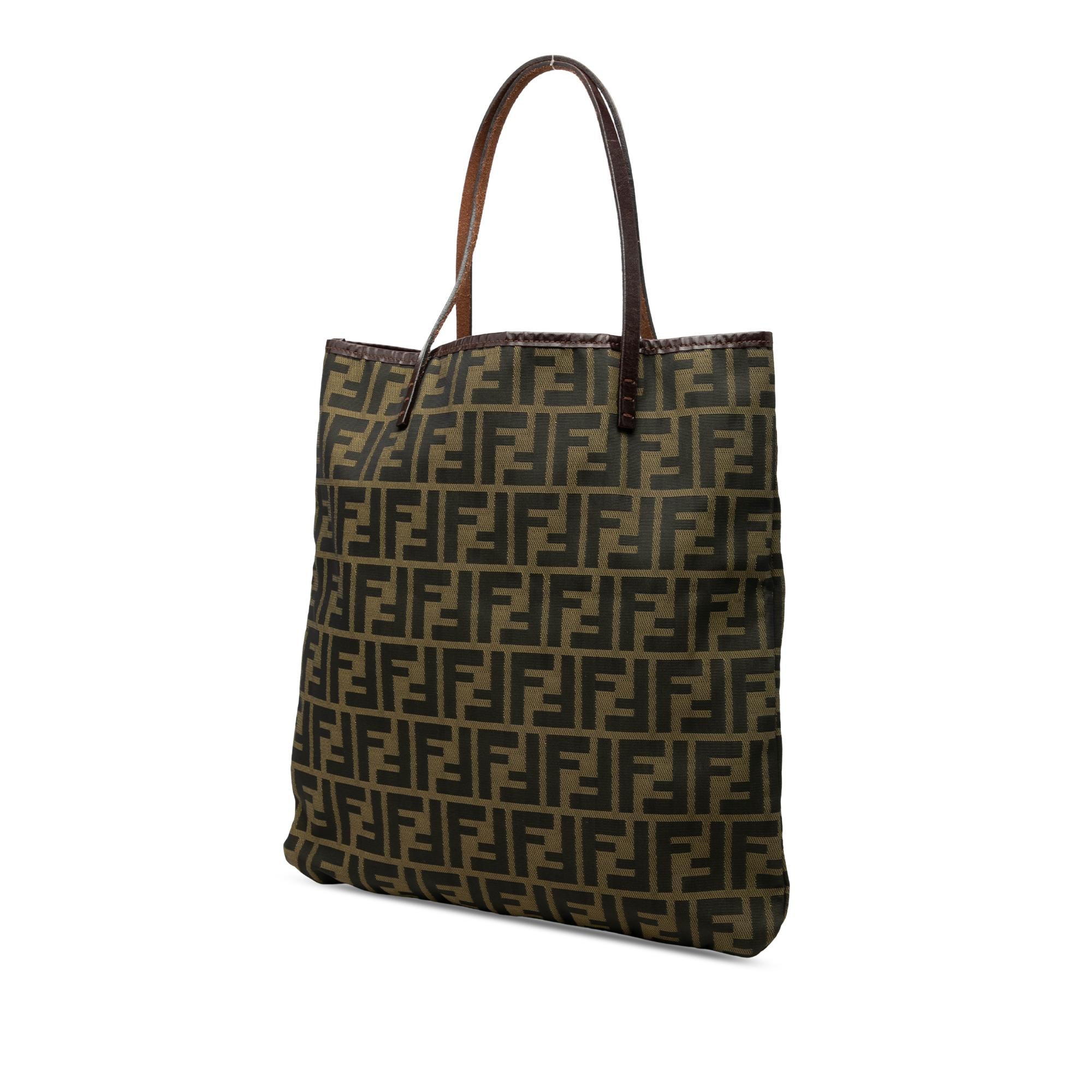 Fendi Zucca Canvas Tote