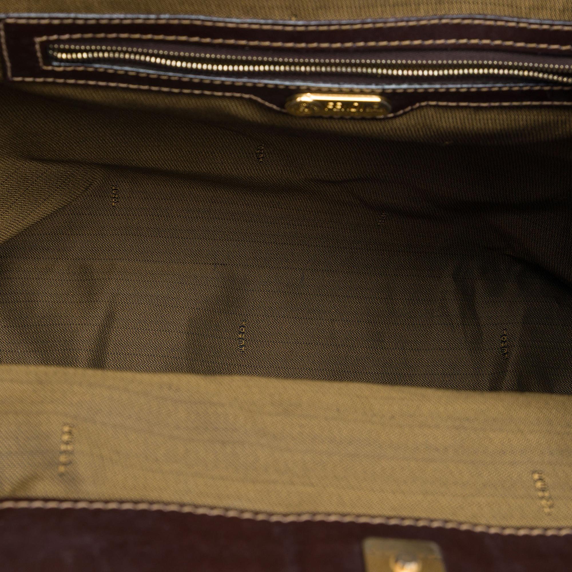 Fendi Zucca Canvas Tote