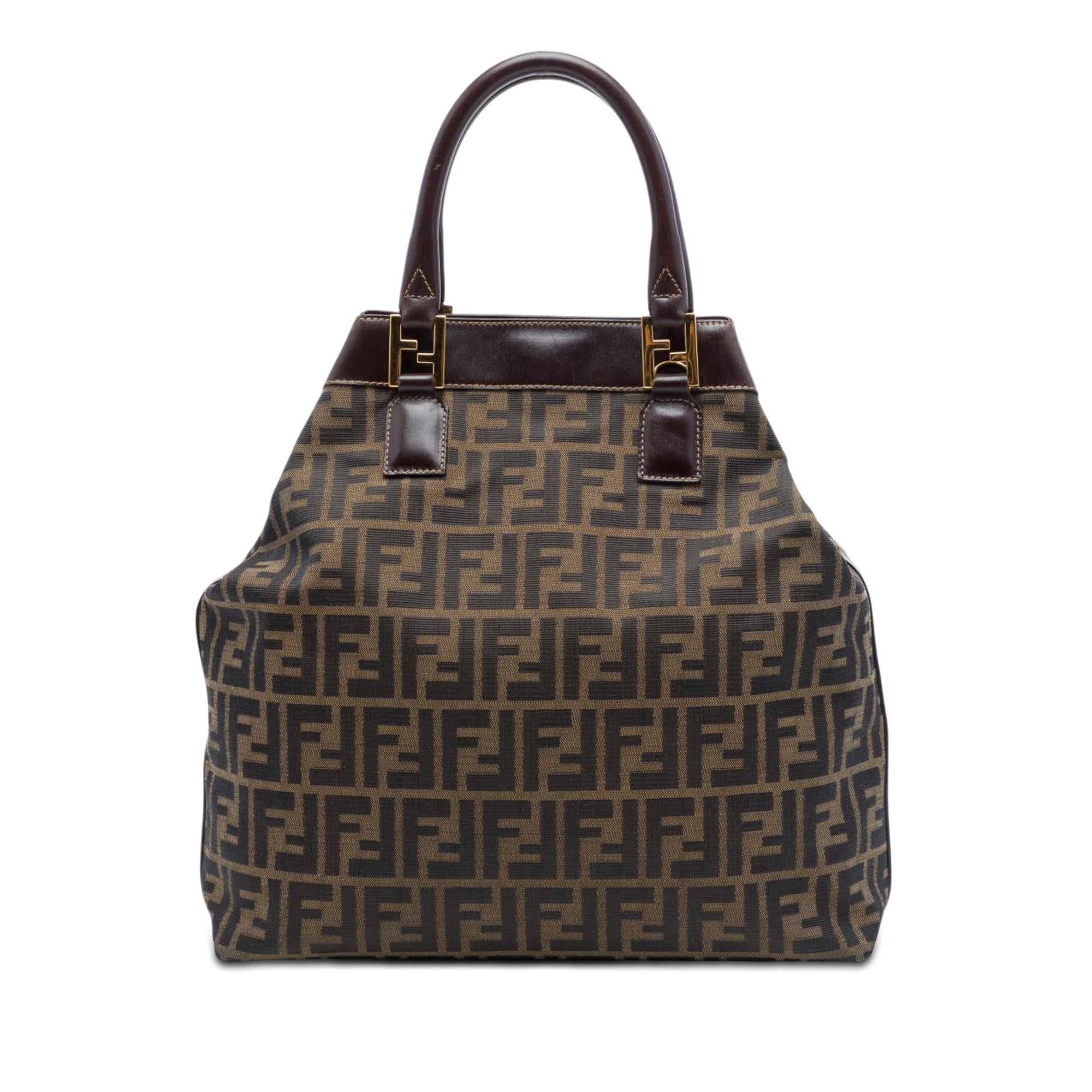 Fendi Zucca Canvas Tote