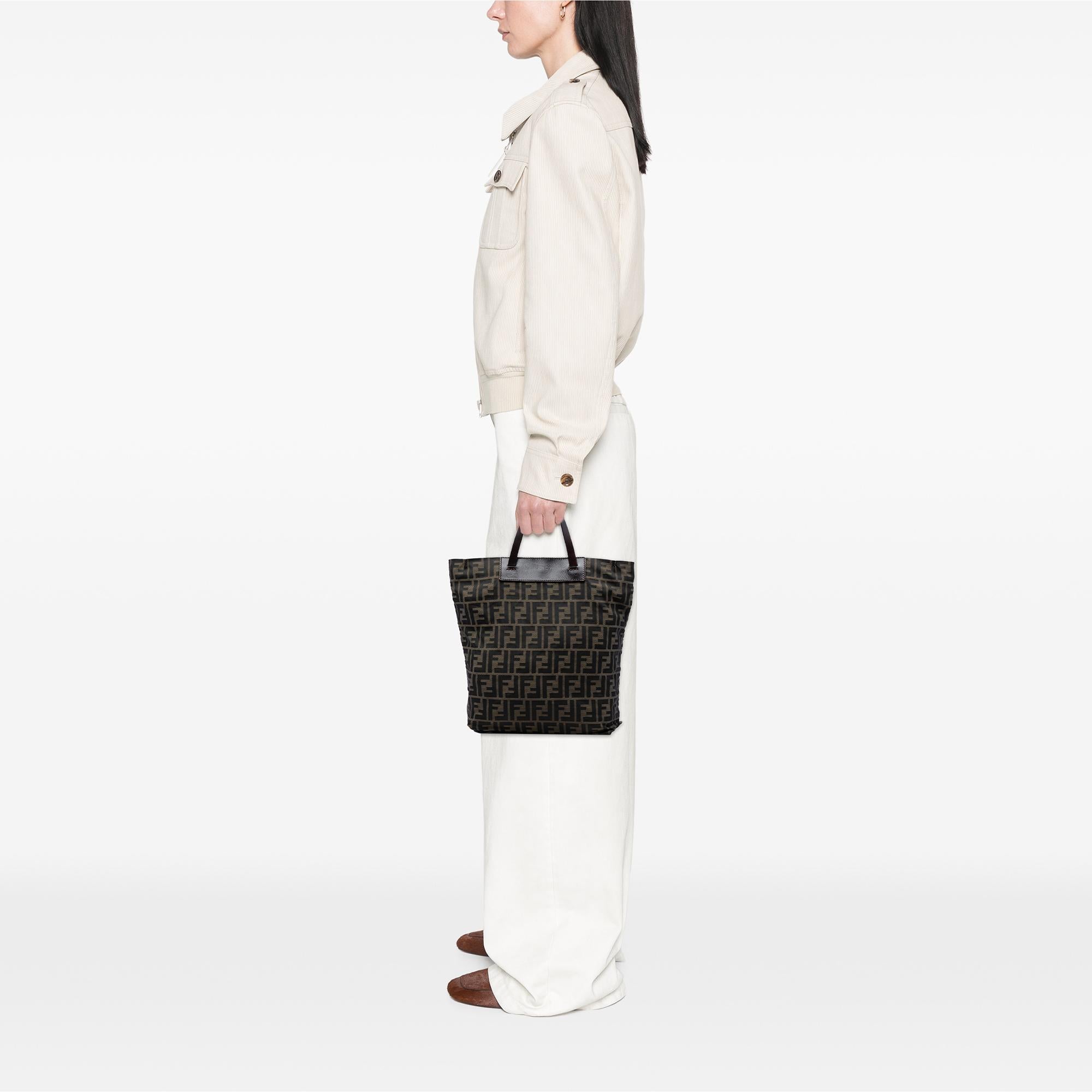 Fendi Zucca Canvas Tote
