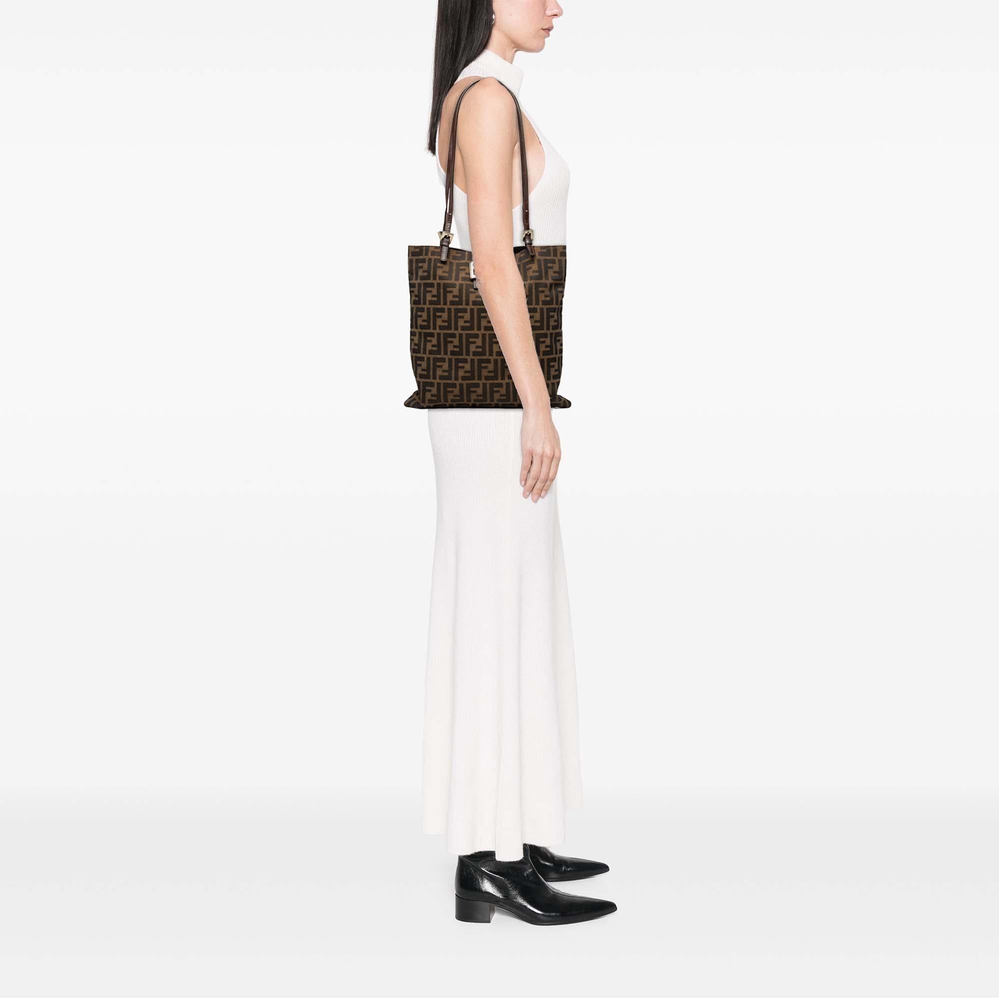 Fendi Zucca Canvas Tote