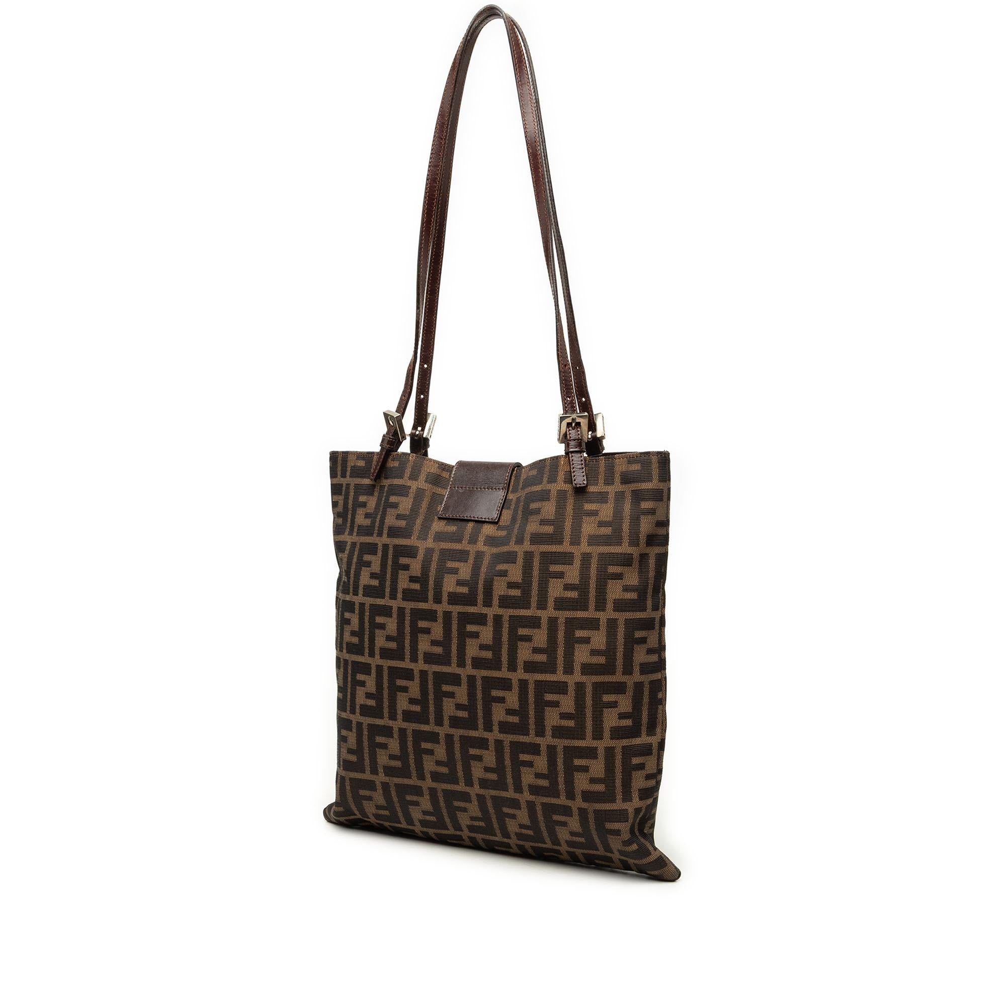 Fendi Zucca Canvas Tote