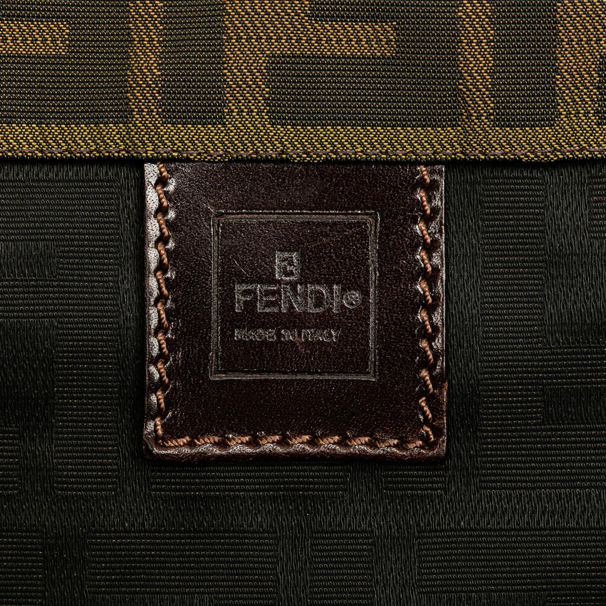Fendi Zucca Canvas Tote