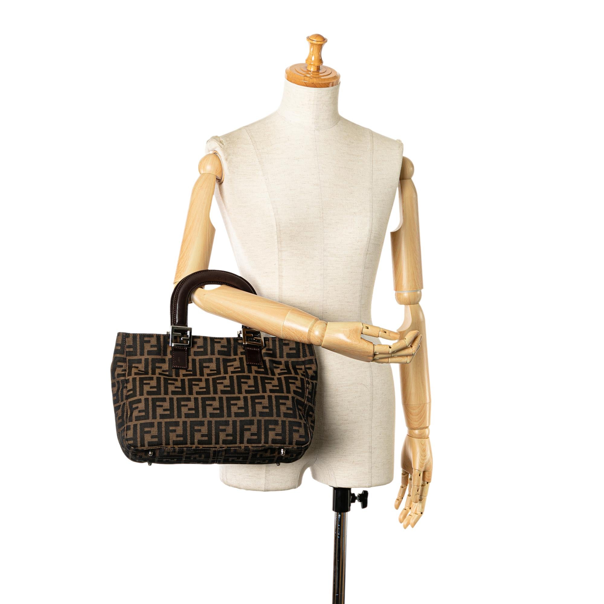 Fendi Zucca Canvas Twins Tote (SHG-0O3Ibz)