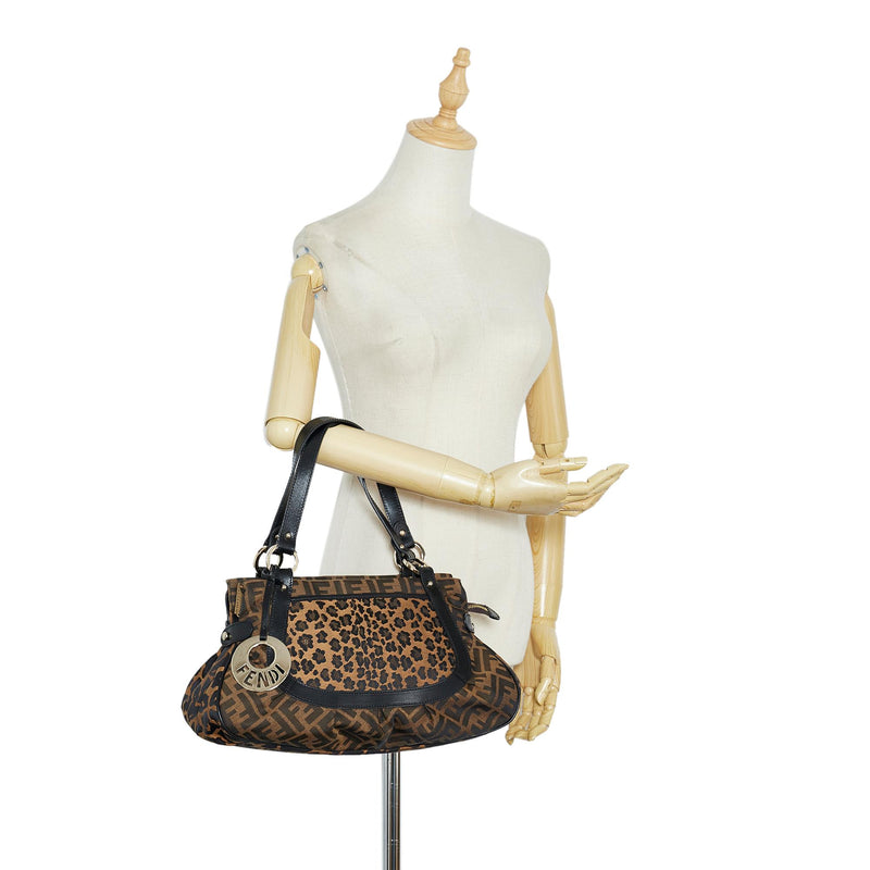 Fendi chef on sale zucca shoulder bag