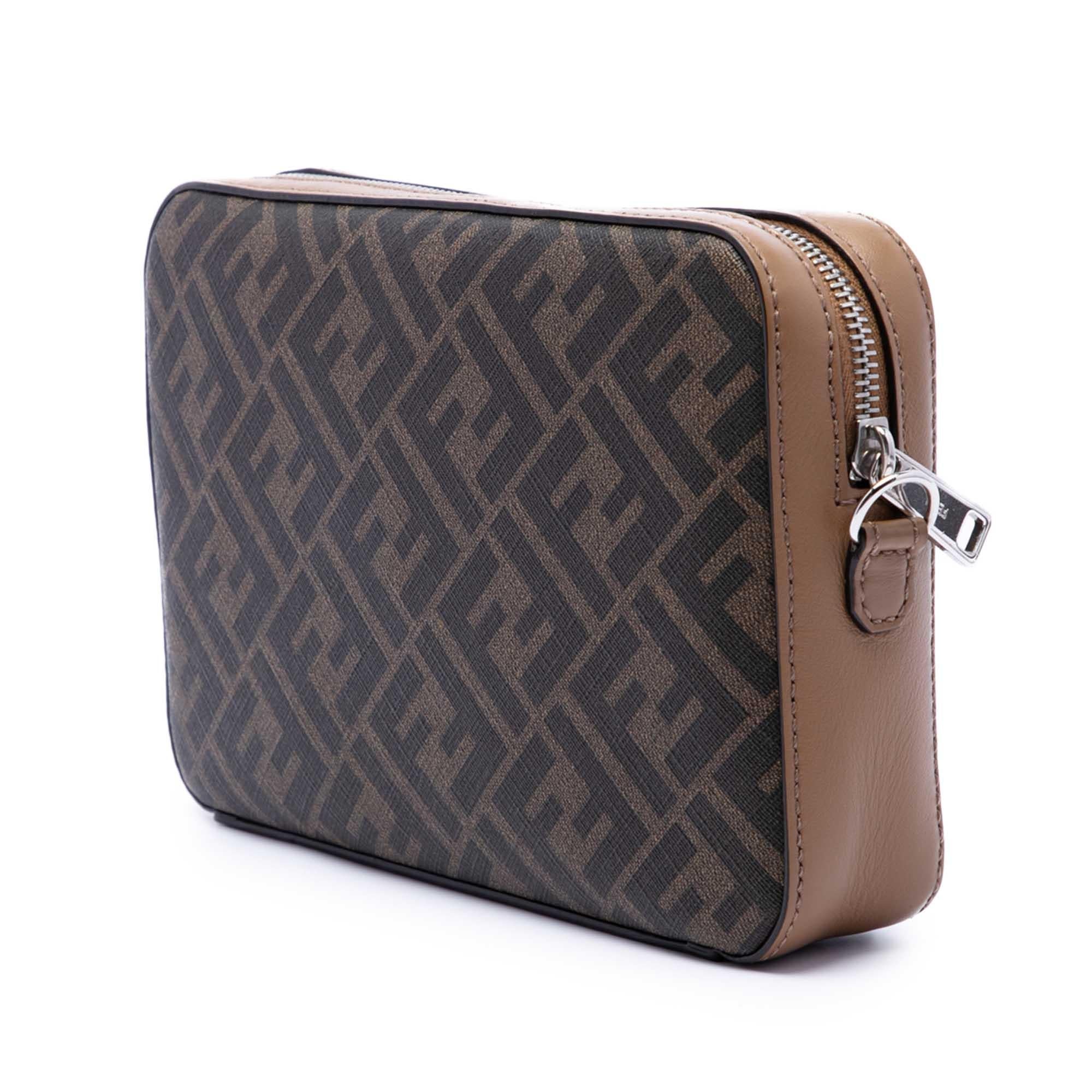 Fendi Zucca Coated Canvas Diagonal Camera Bag