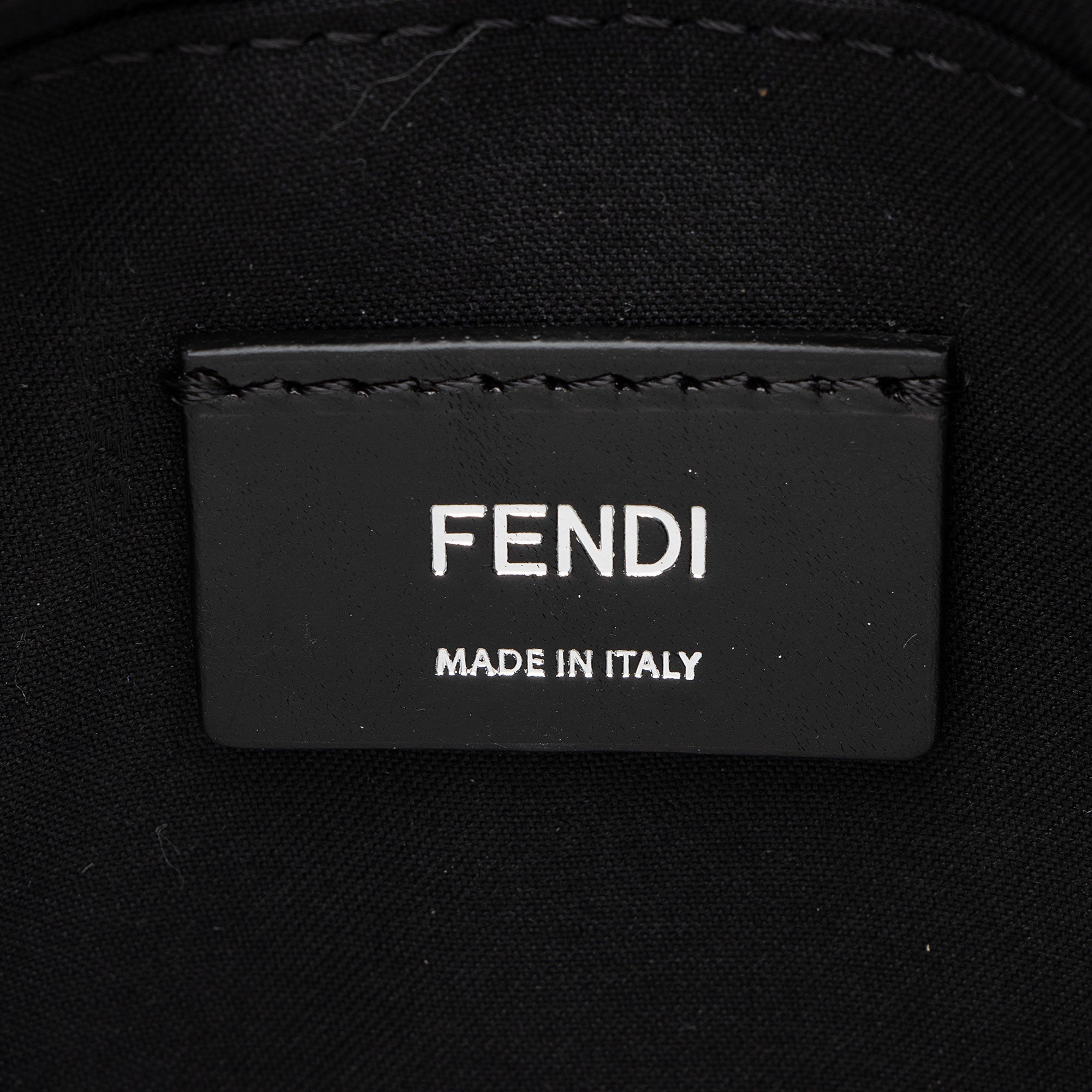 Fendi Zucca Coated Canvas Leather Diagonal Camera Bag