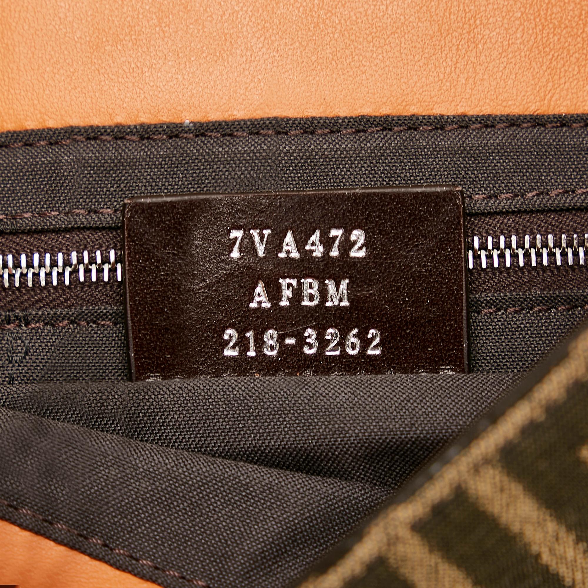 Fendi Zucca Convertible Belt Bag