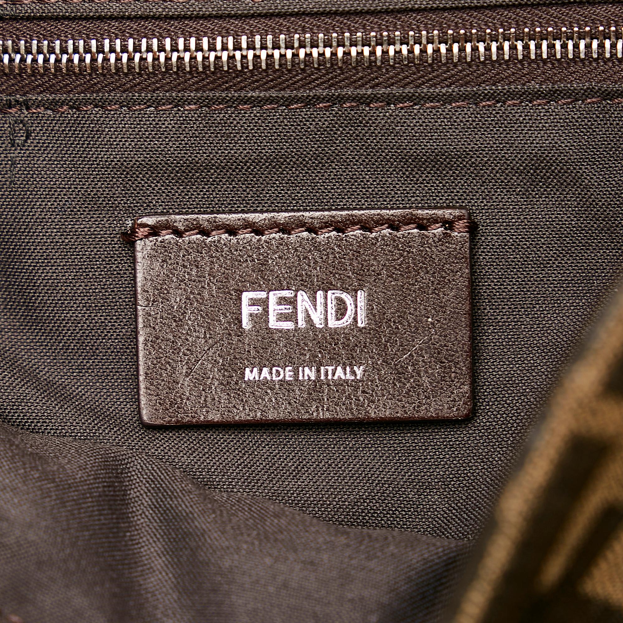 Fendi Zucca Convertible Belt Bag