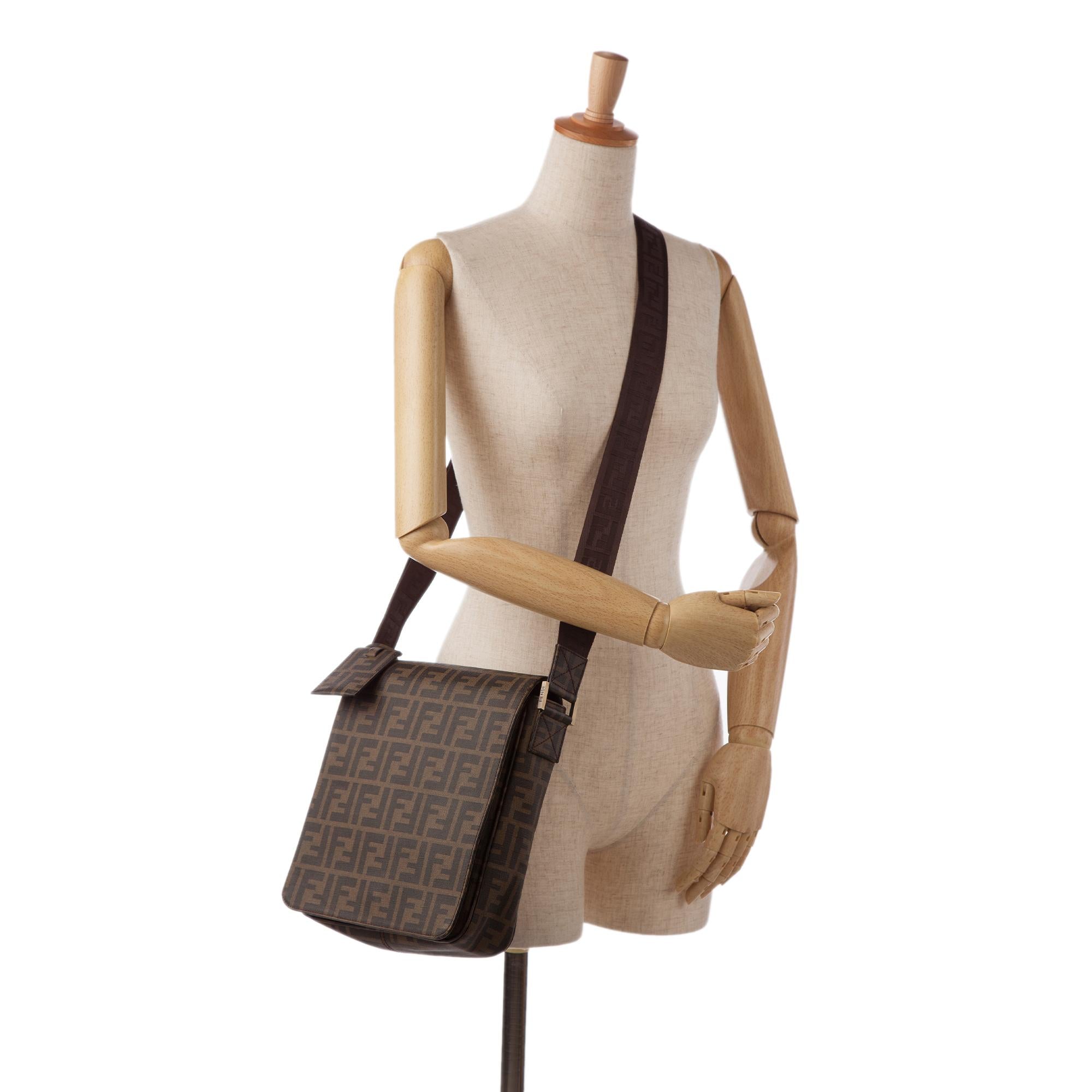 Fendi zucca crossbody sale
