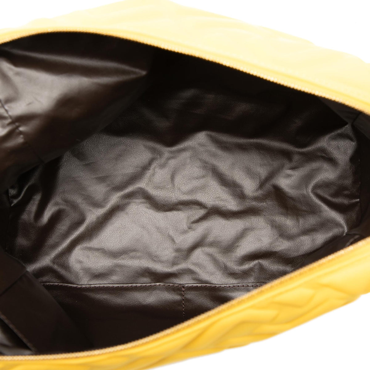 Fendi Zucca Embossed Technical Fabric Cosmetic Pouch