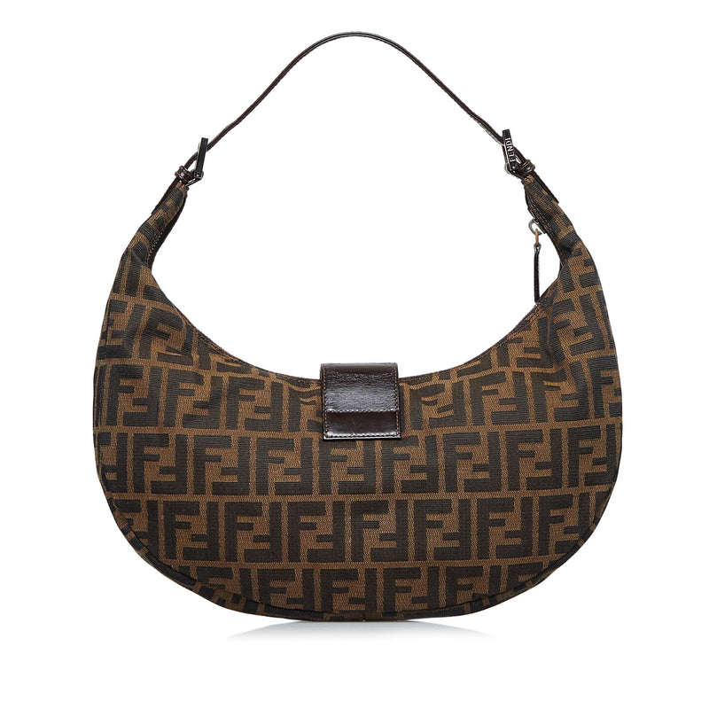 Fendi Zucca Half Moon Hobo (SHG-PNoVM9)