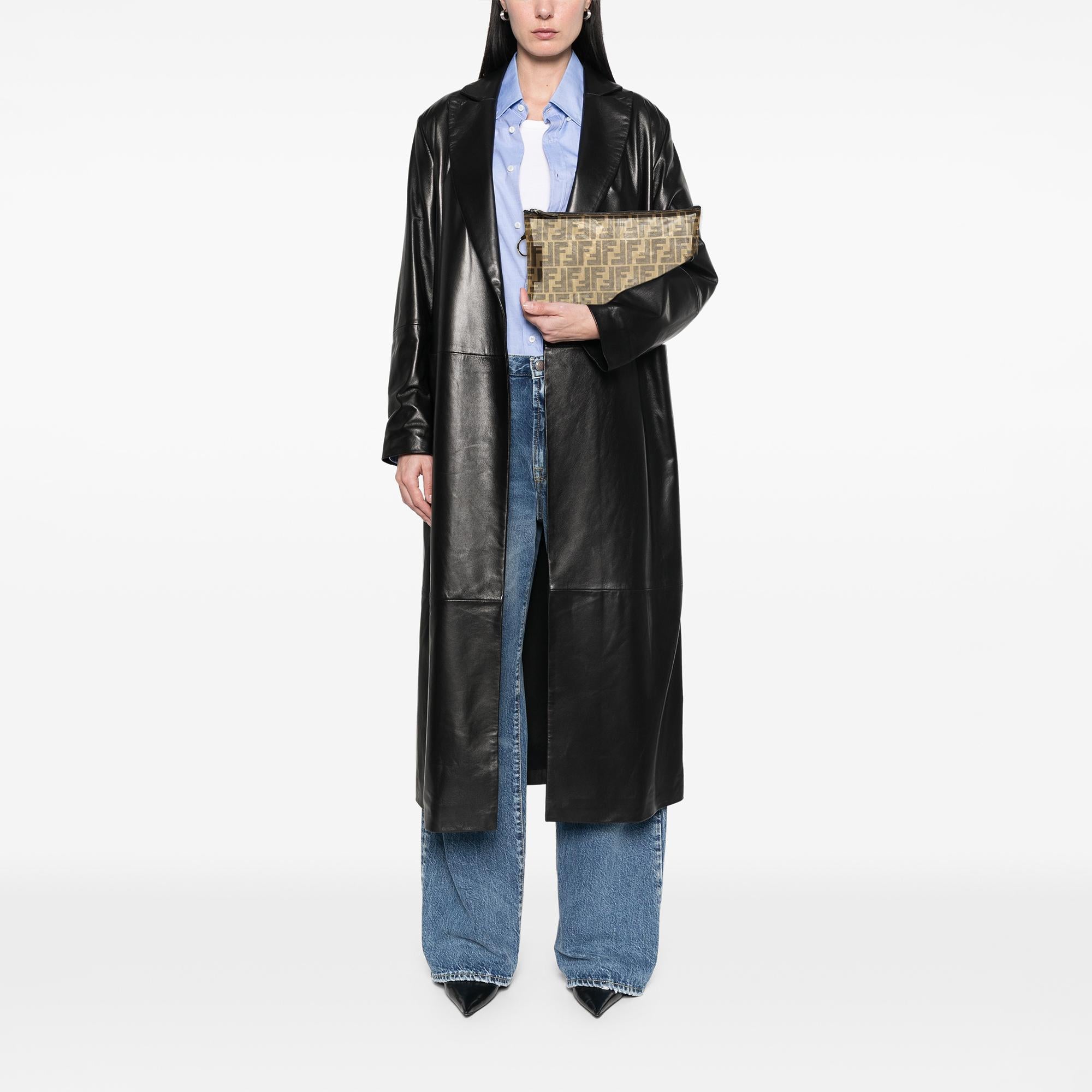 Fendi Zucca Mesh Clutch