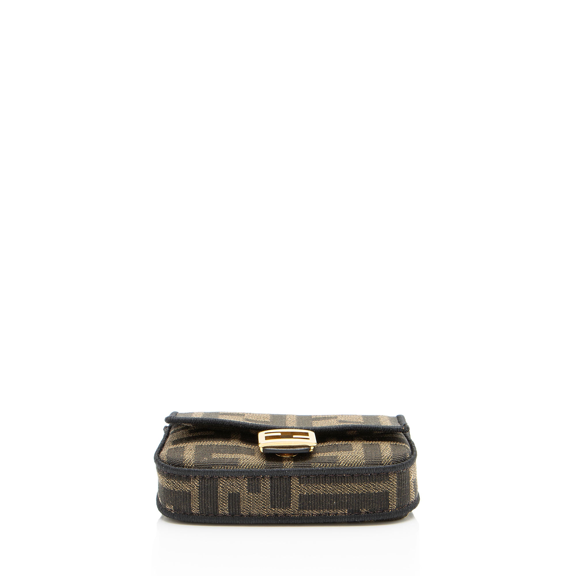 Fendi Zucca Nano Baguette Charm Crossbody